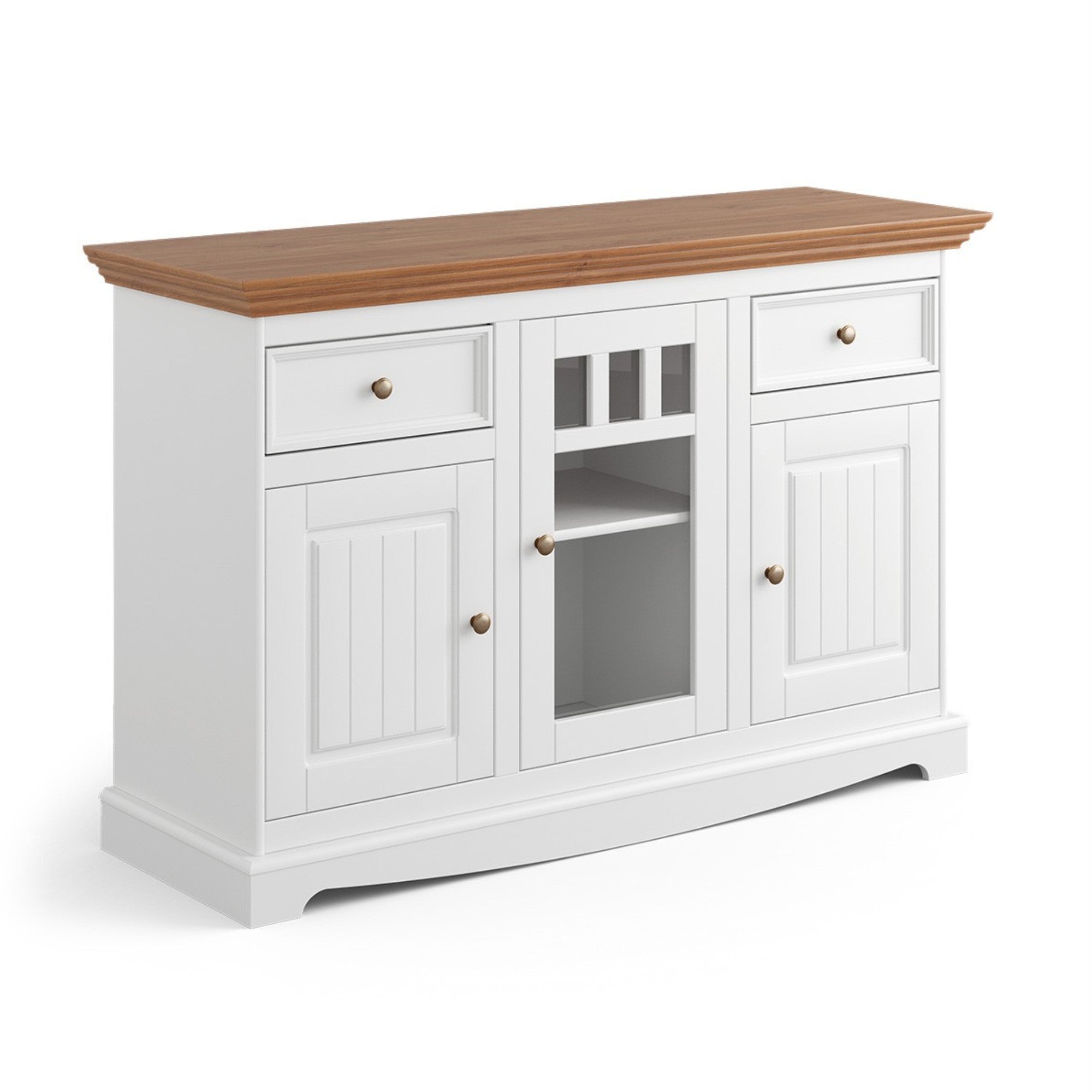 Komoda Belluno 130x44 cm, Materijal: Masivna Borovina