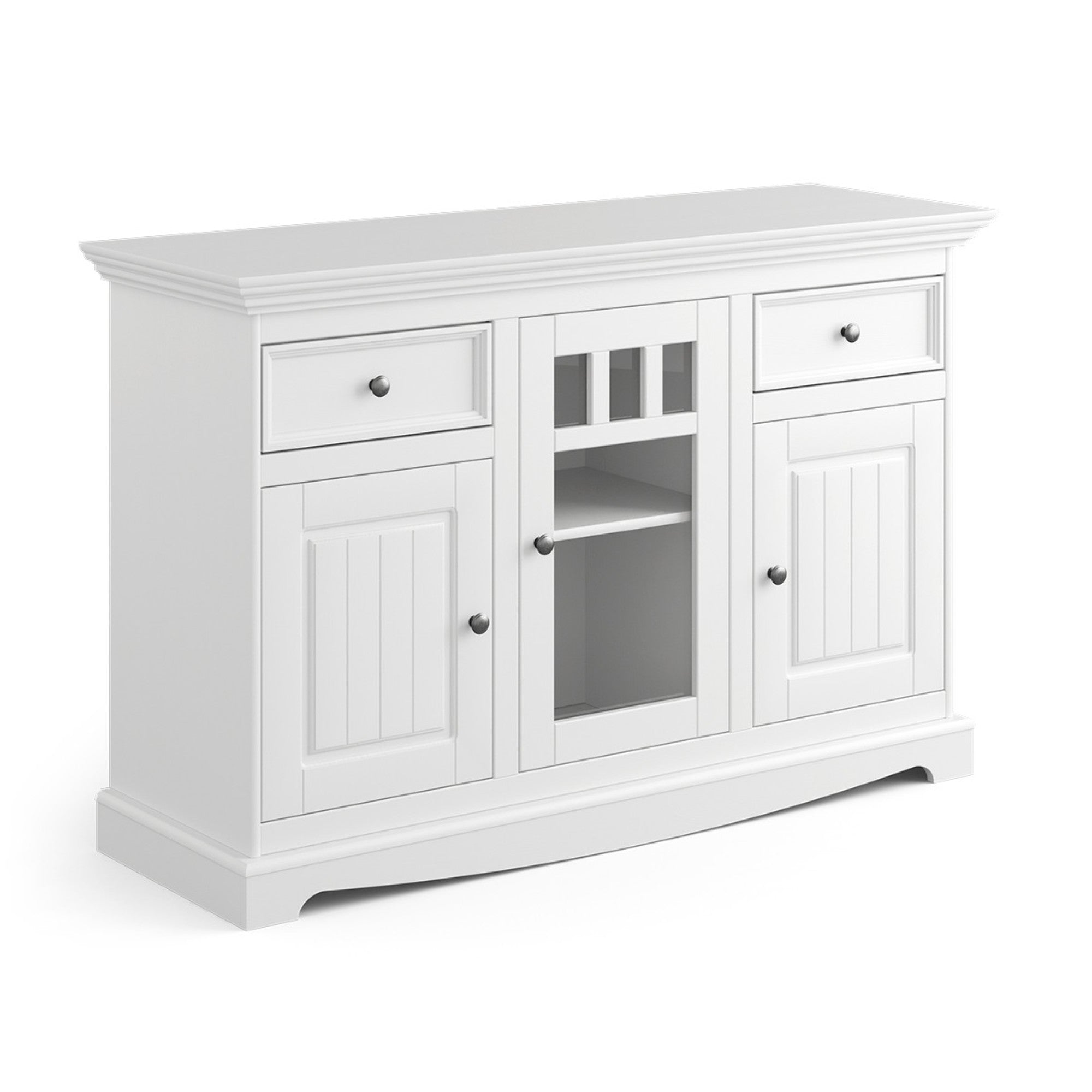 Komoda Belluno 130x44 cm, Materijal: Masivna Borovina