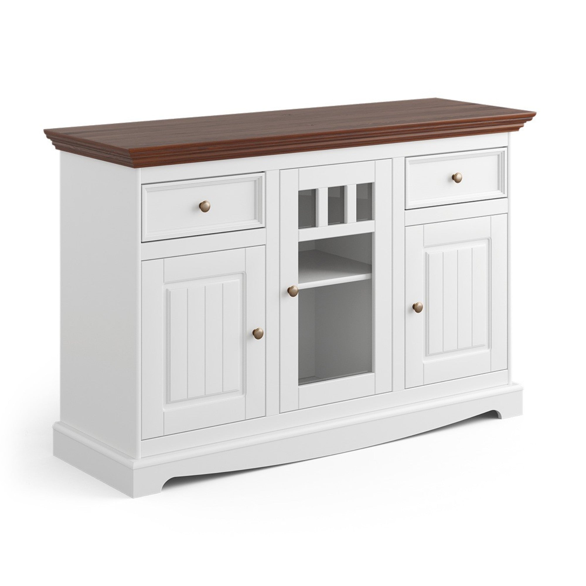 Komoda Belluno 130x44 cm, Materijal: Masivna Borovina