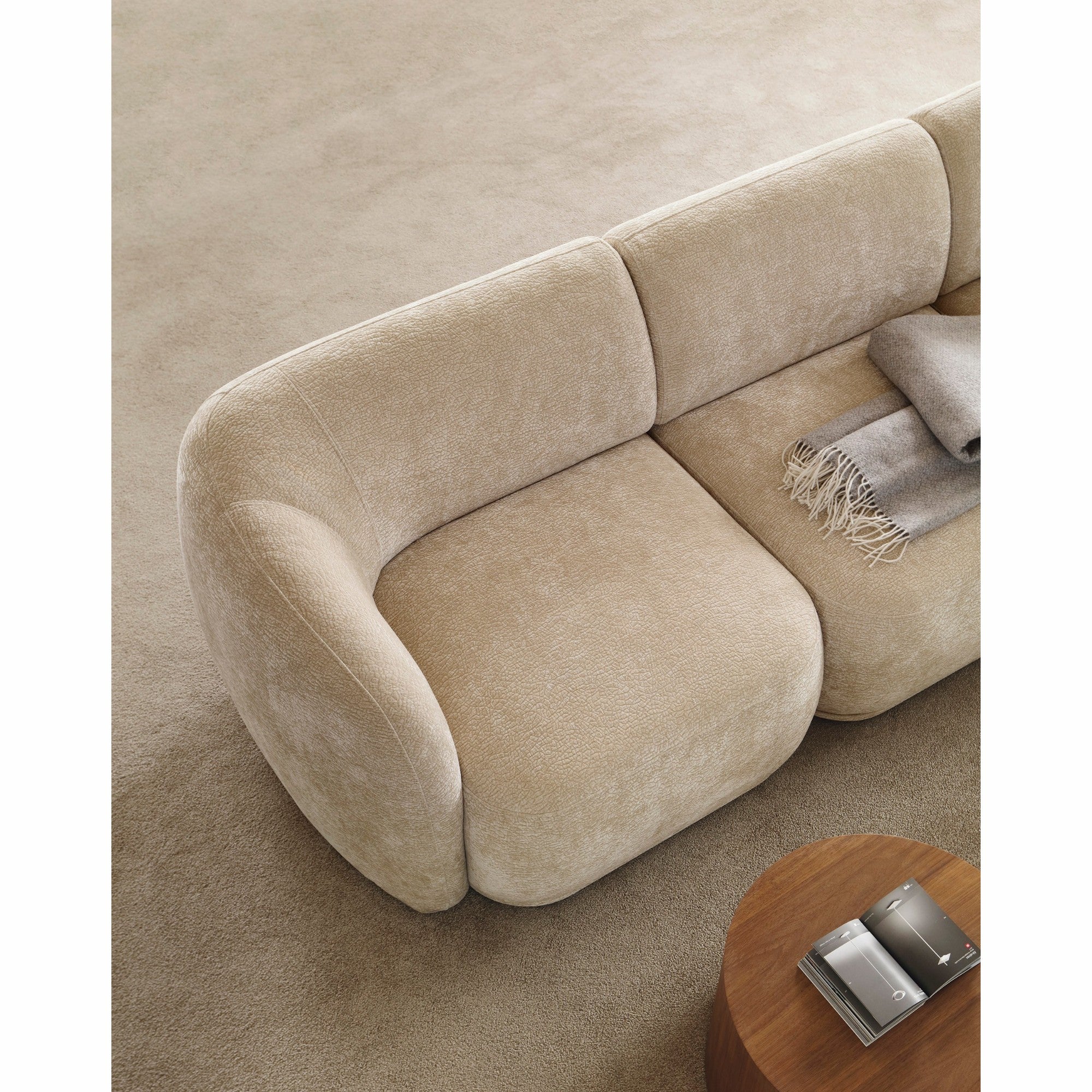 Sofa Nobo 307x97 cm, Materijal: Mogućnost izbora