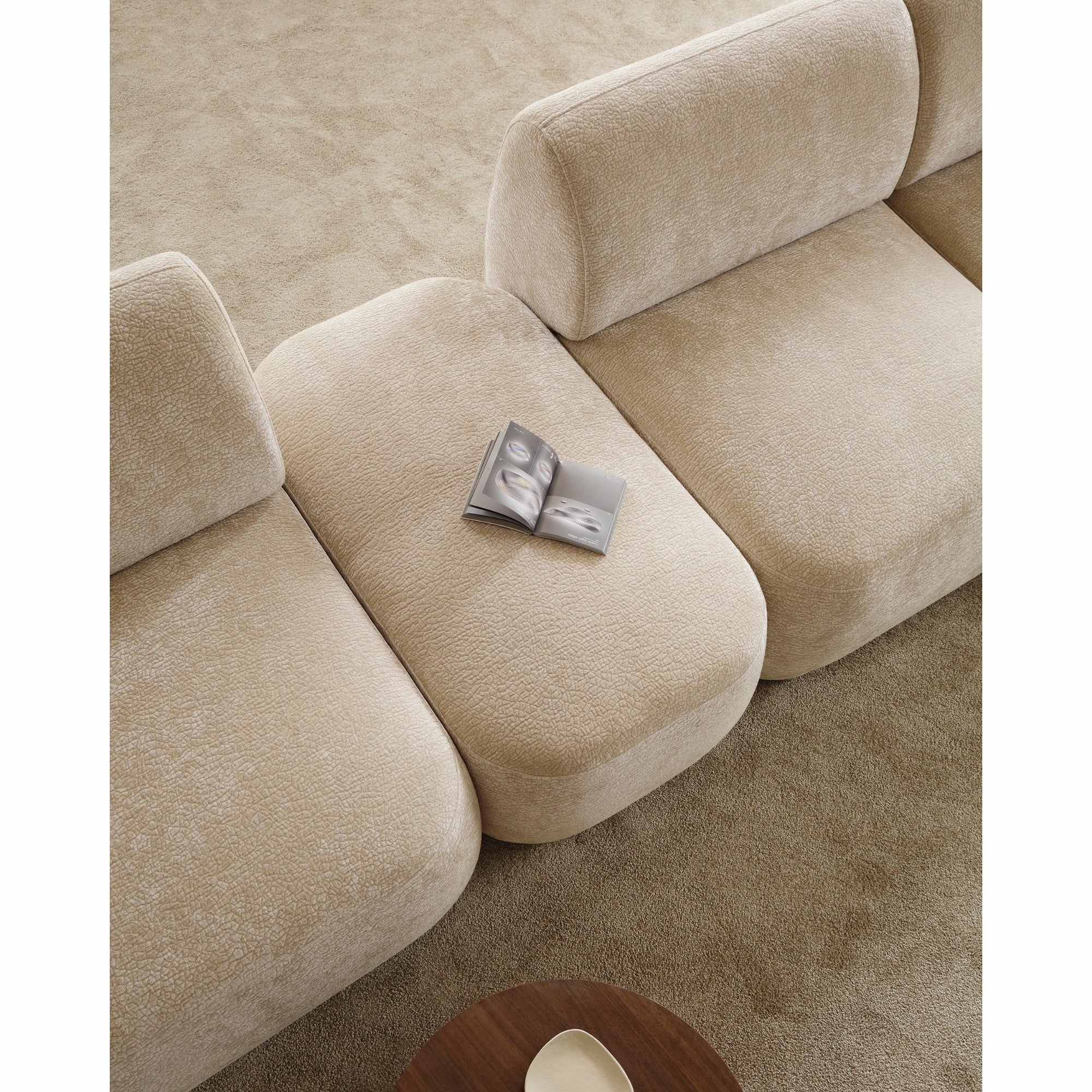 Modularna garnitura Nobo 308x147 cm, Materijal: Mogućnost izbora