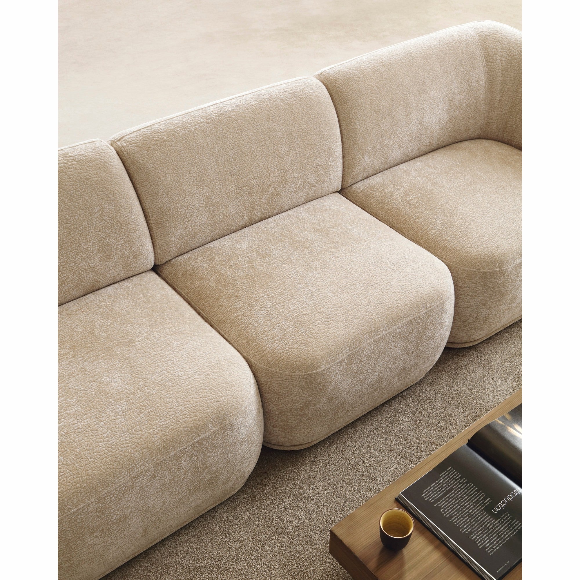 Modularna garnitura Nobo 357x147 cm, Materijal: Mogućnost izbora