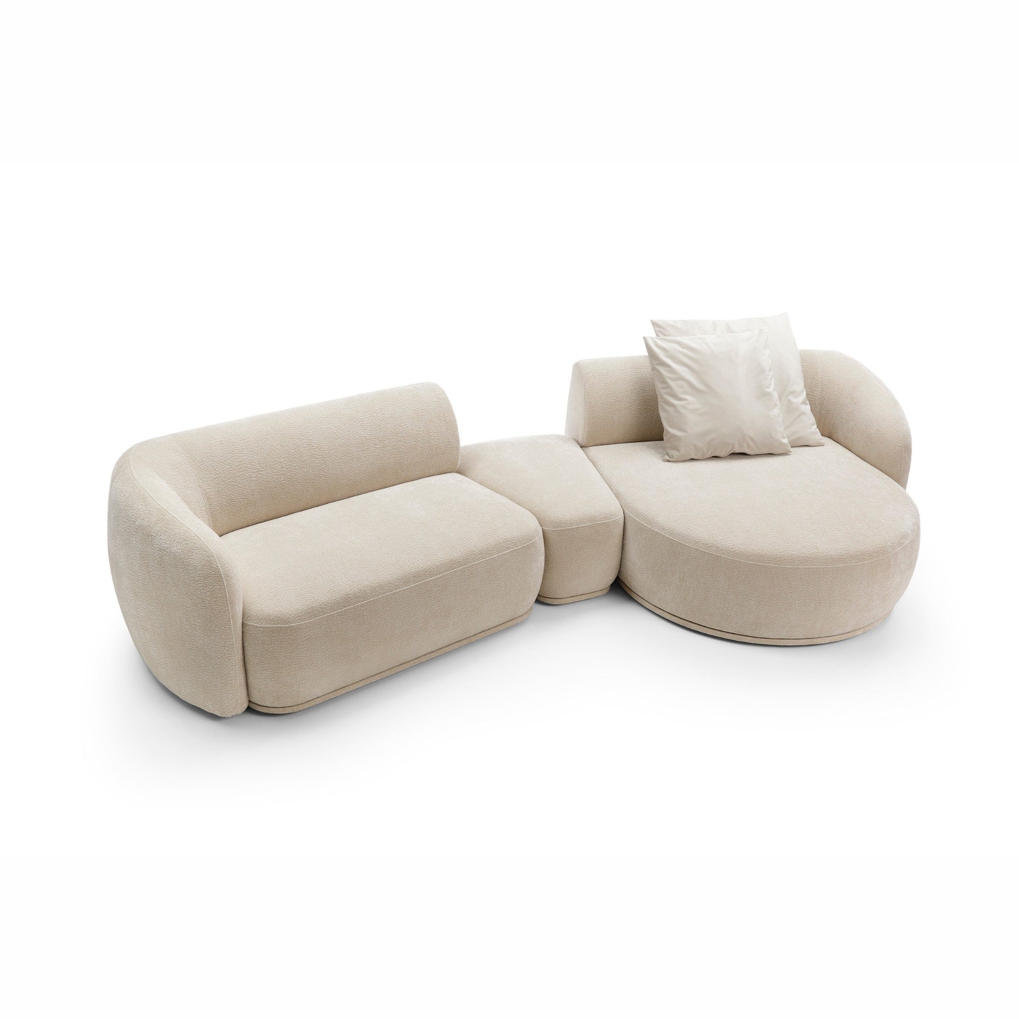Modularna garnitura Nobo 357x147 cm, Materijal: Mogućnost izbora