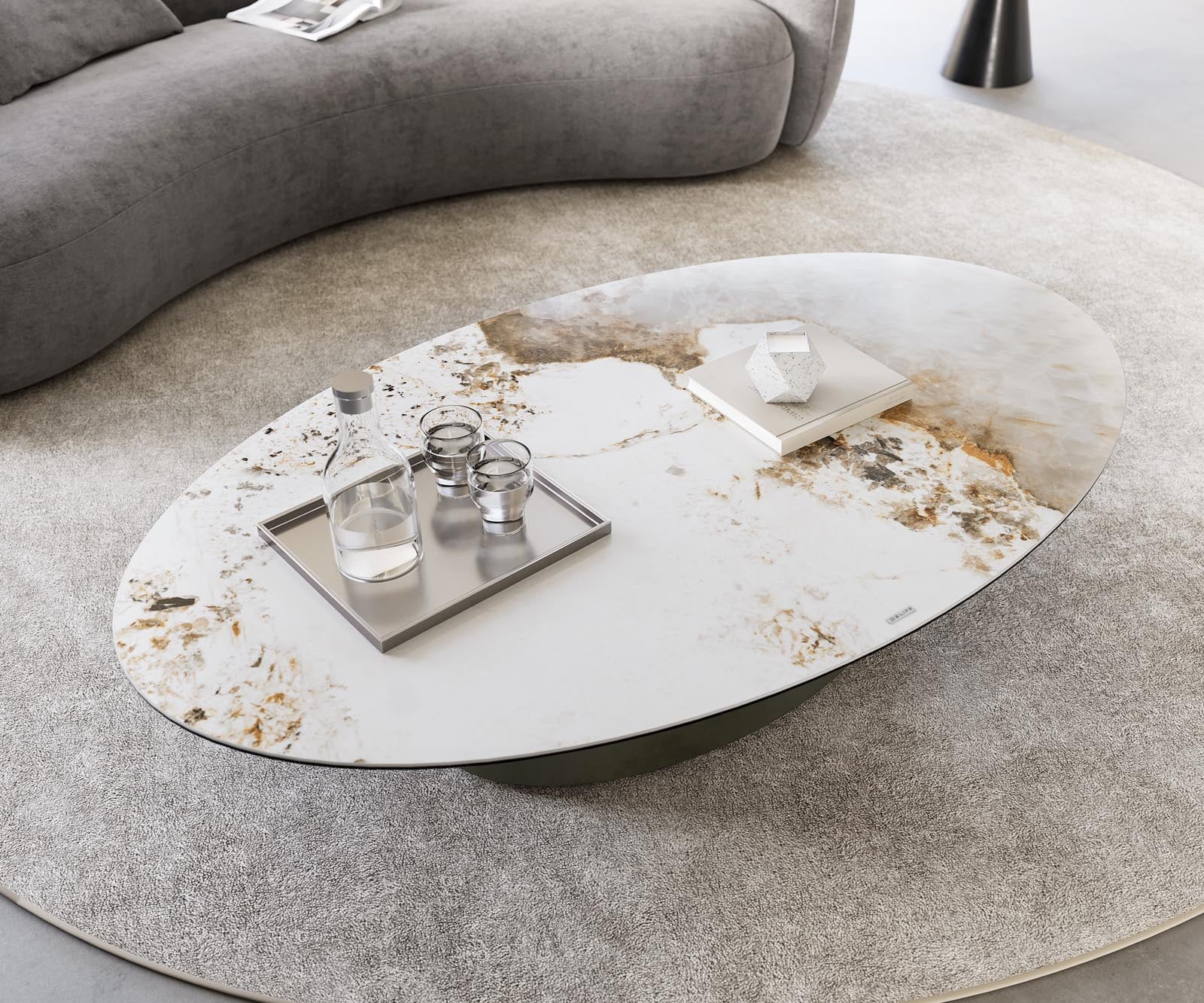Klub stolić Casilda 150x90cm, Materijal: Keramika Laminam Minas Melange