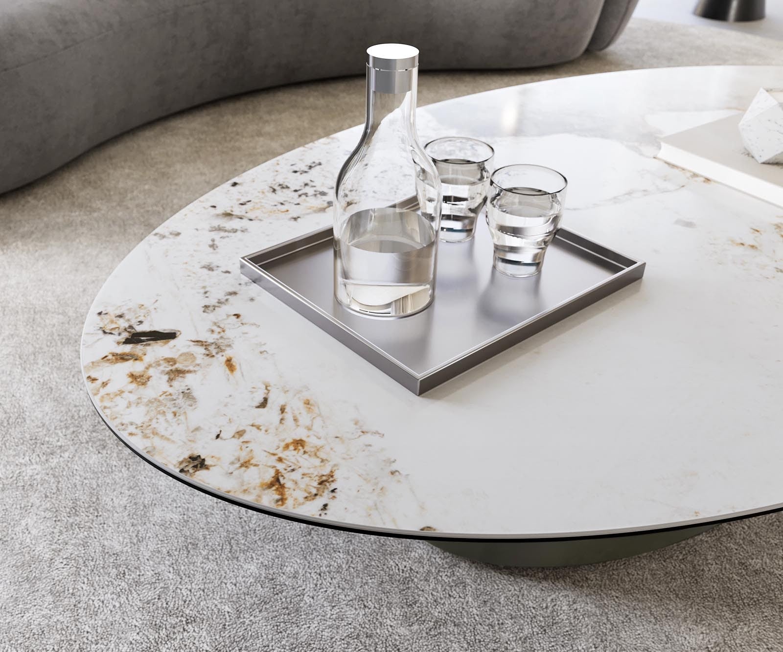 Klub stolić Casilda 150x90cm, Materijal: Keramika Laminam Minas Melange