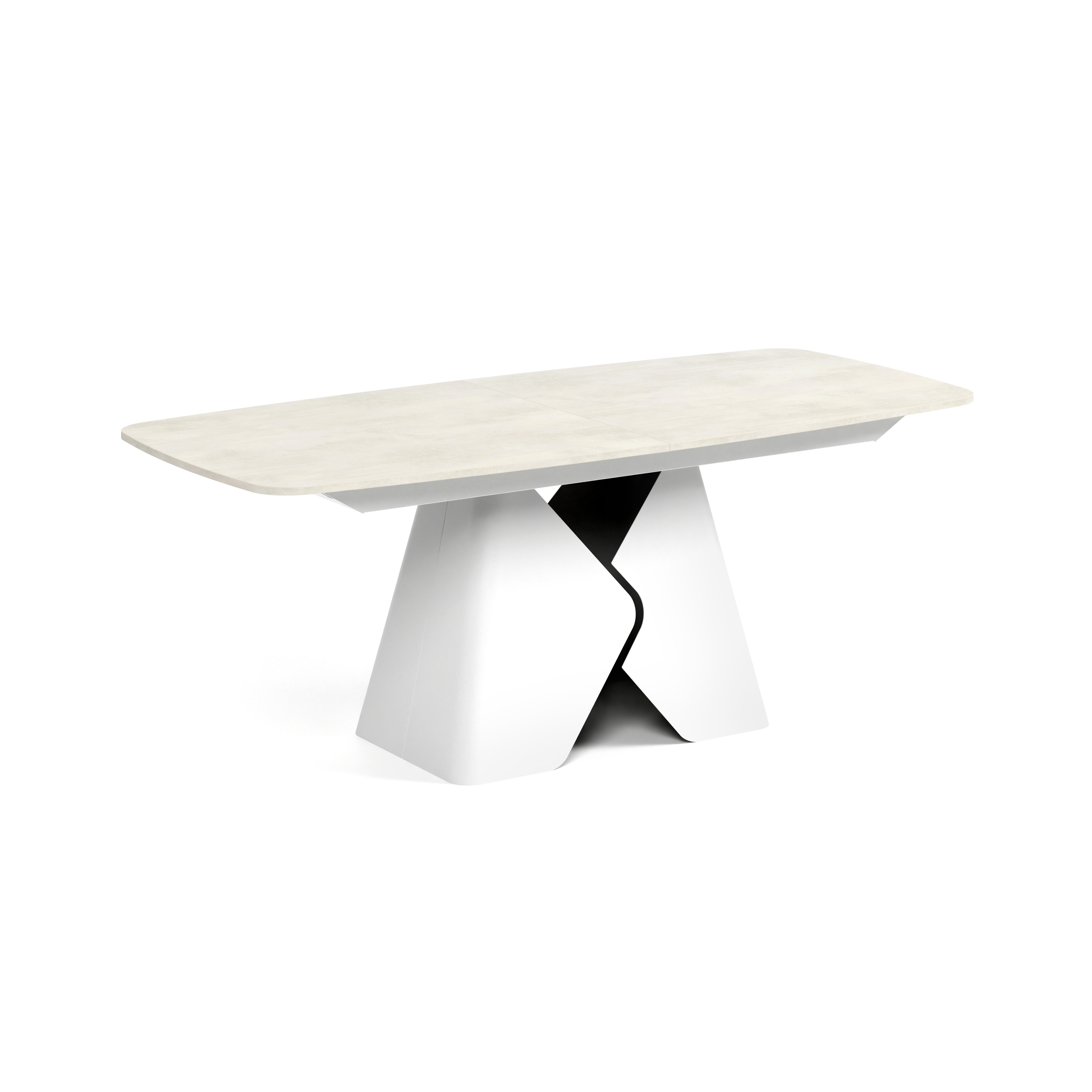Produljivi stol Prisma, Materijal: Laminirana ploča