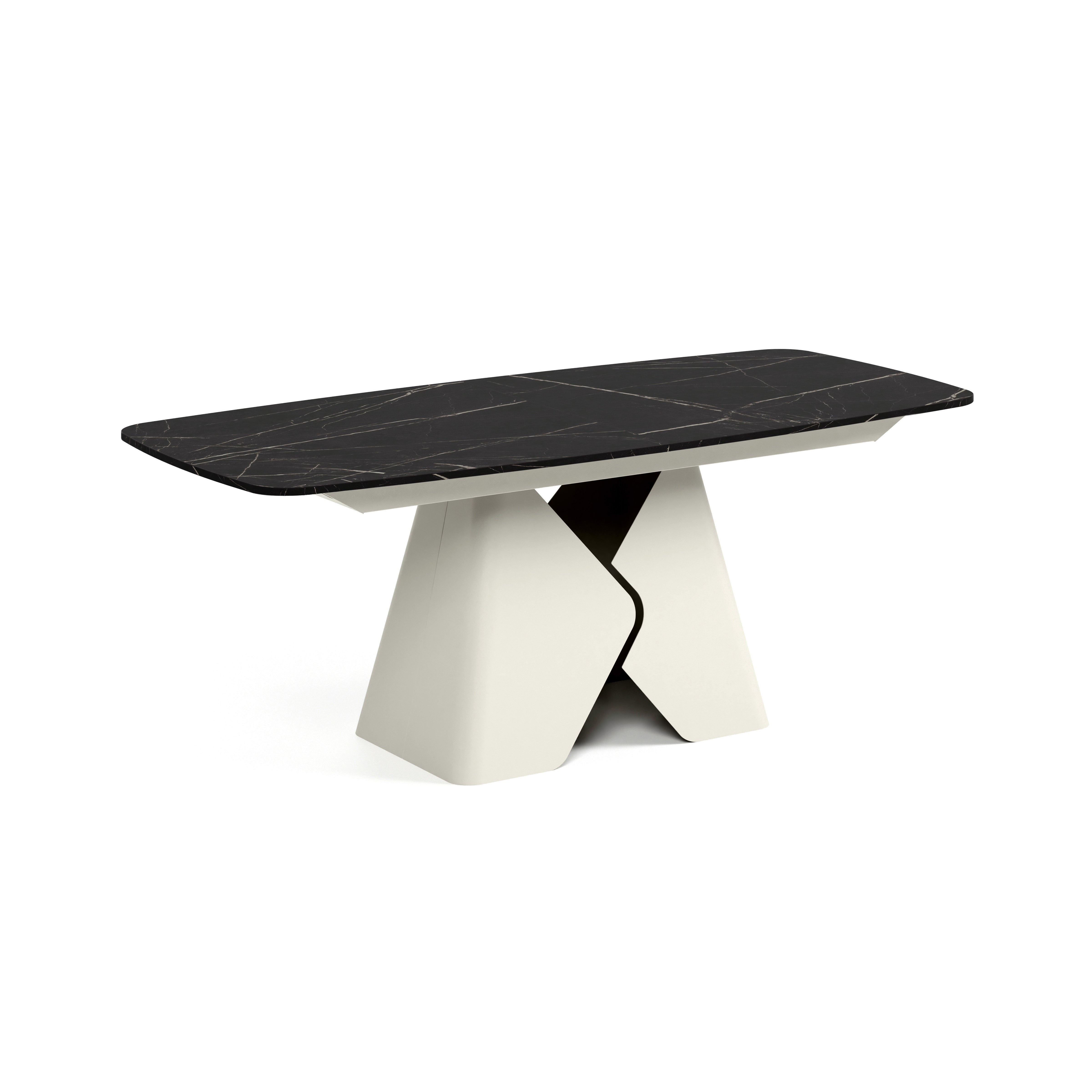 Produljivi stol Prisma, Materijal: Laminirana ploča