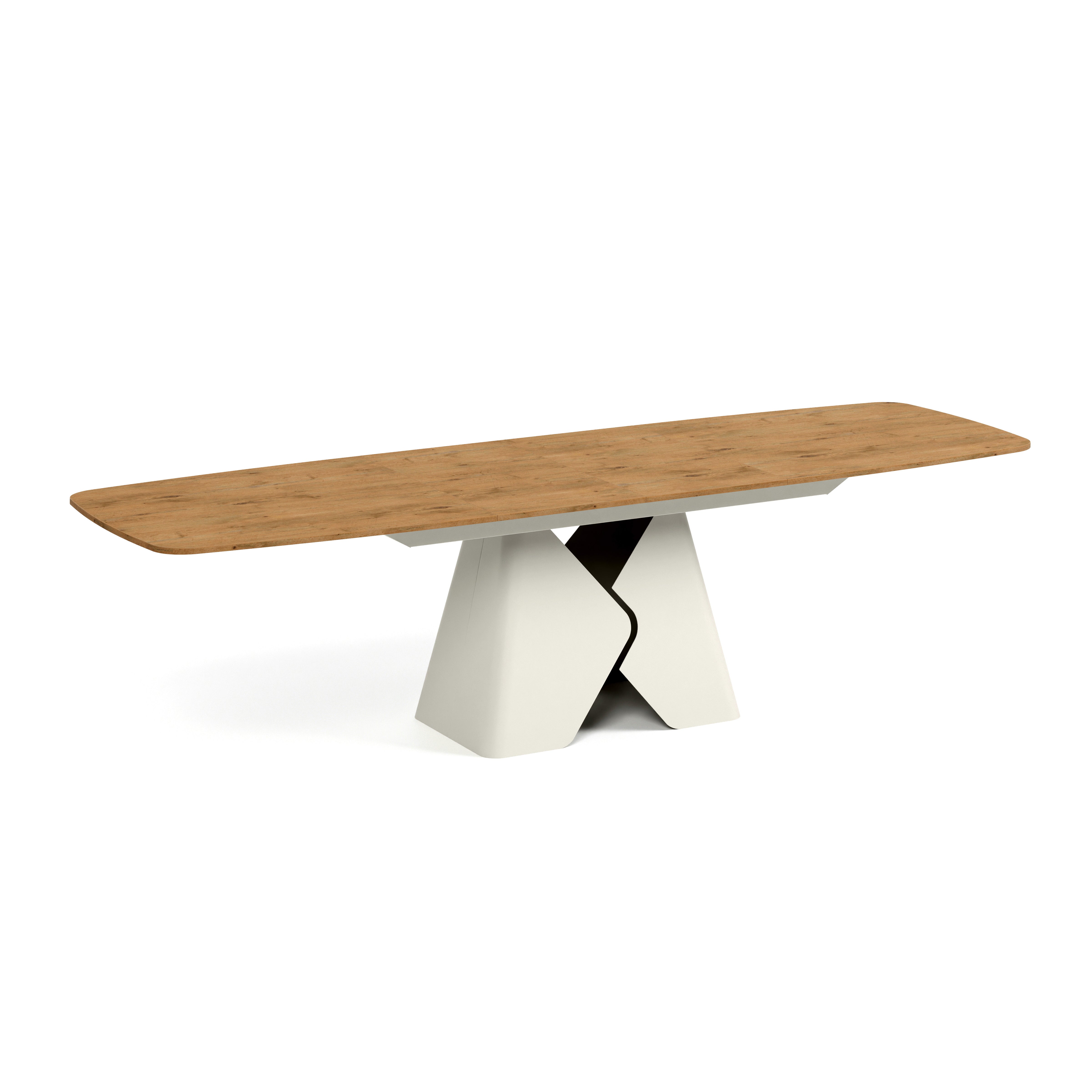 Produljivi stol Prisma, Materijal: Laminirana ploča