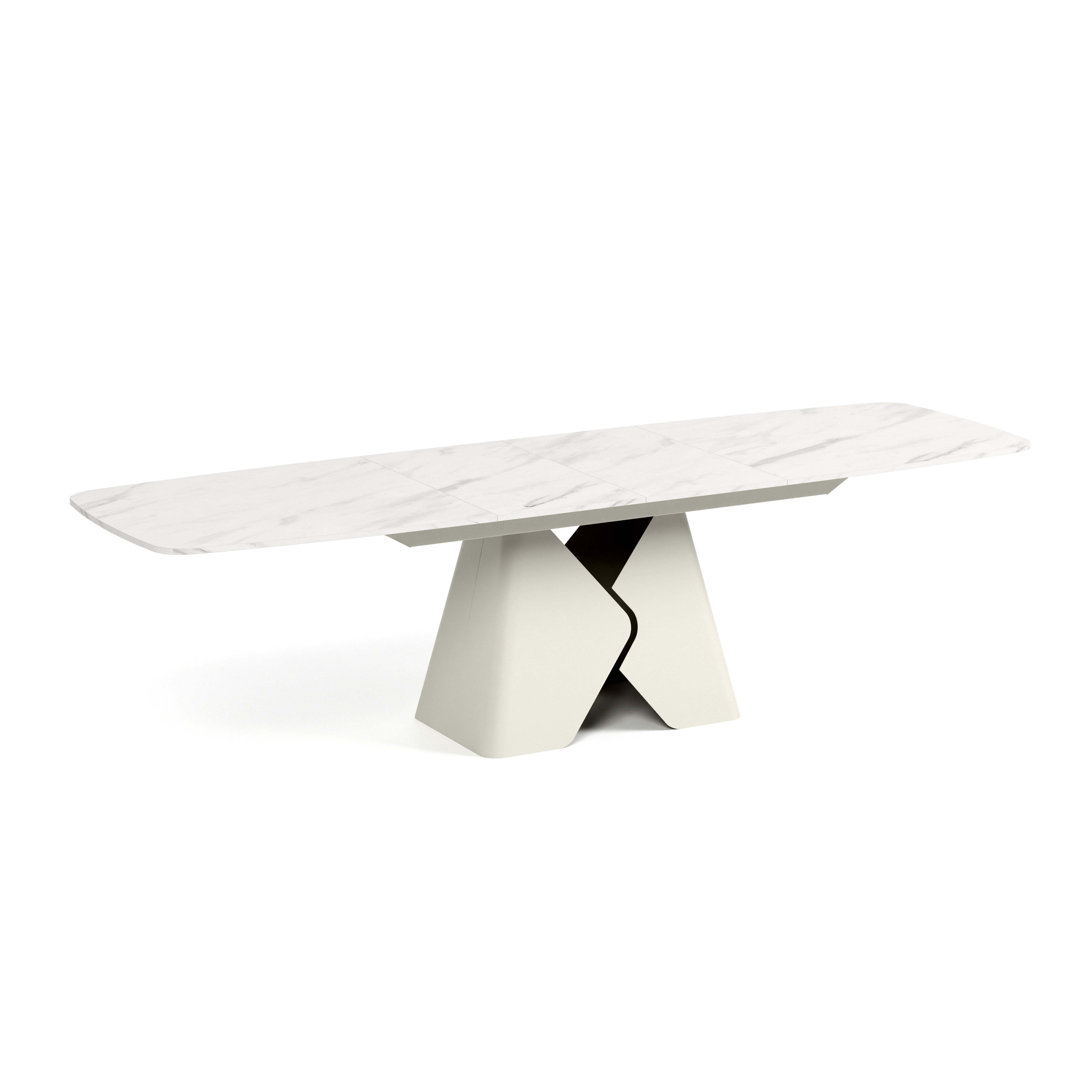 Produljivi stol Prisma, Materijal: Laminirana ploča