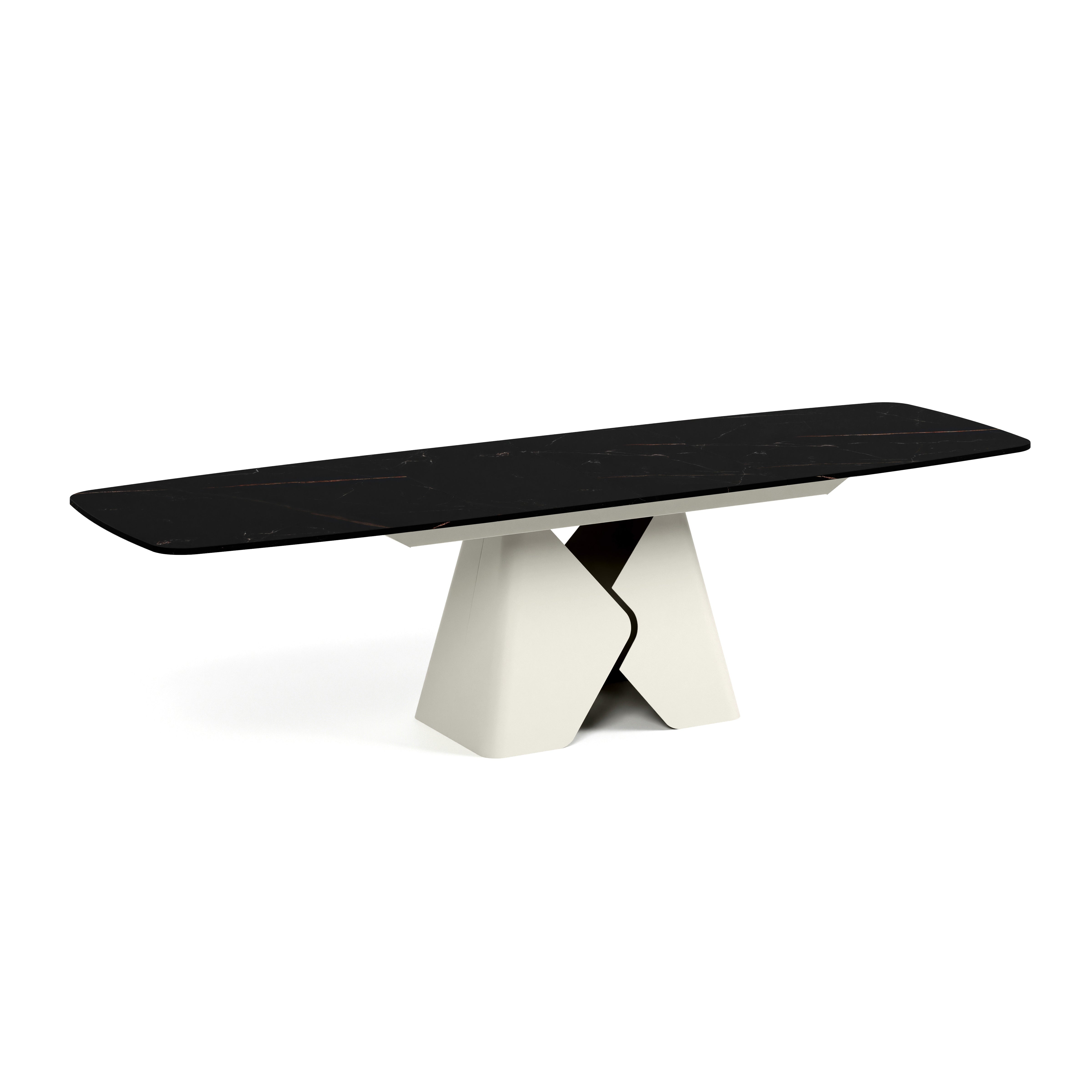 Produljivi stol Prisma, Materijal: Laminirana ploča