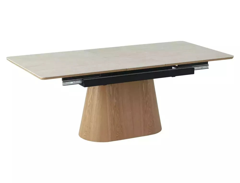 Produljivi blagovaonski stol Monaco 160/200x90cm, Materijal: MDF i keramika