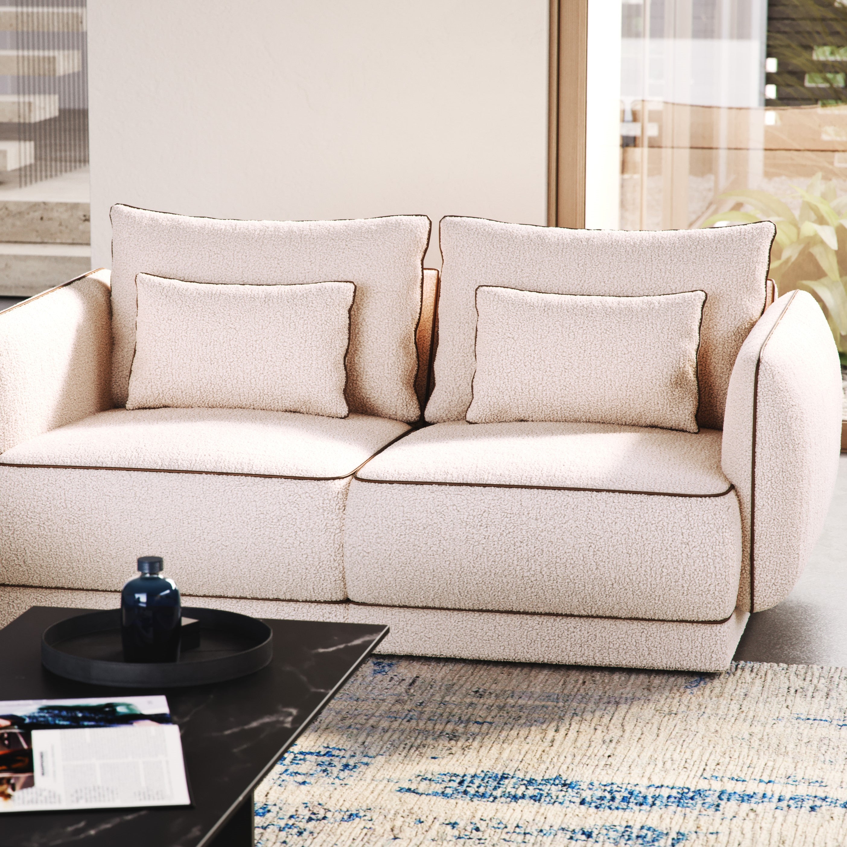 Sofa Yves 190x100 cm, Materijal: Mogućnost izbora