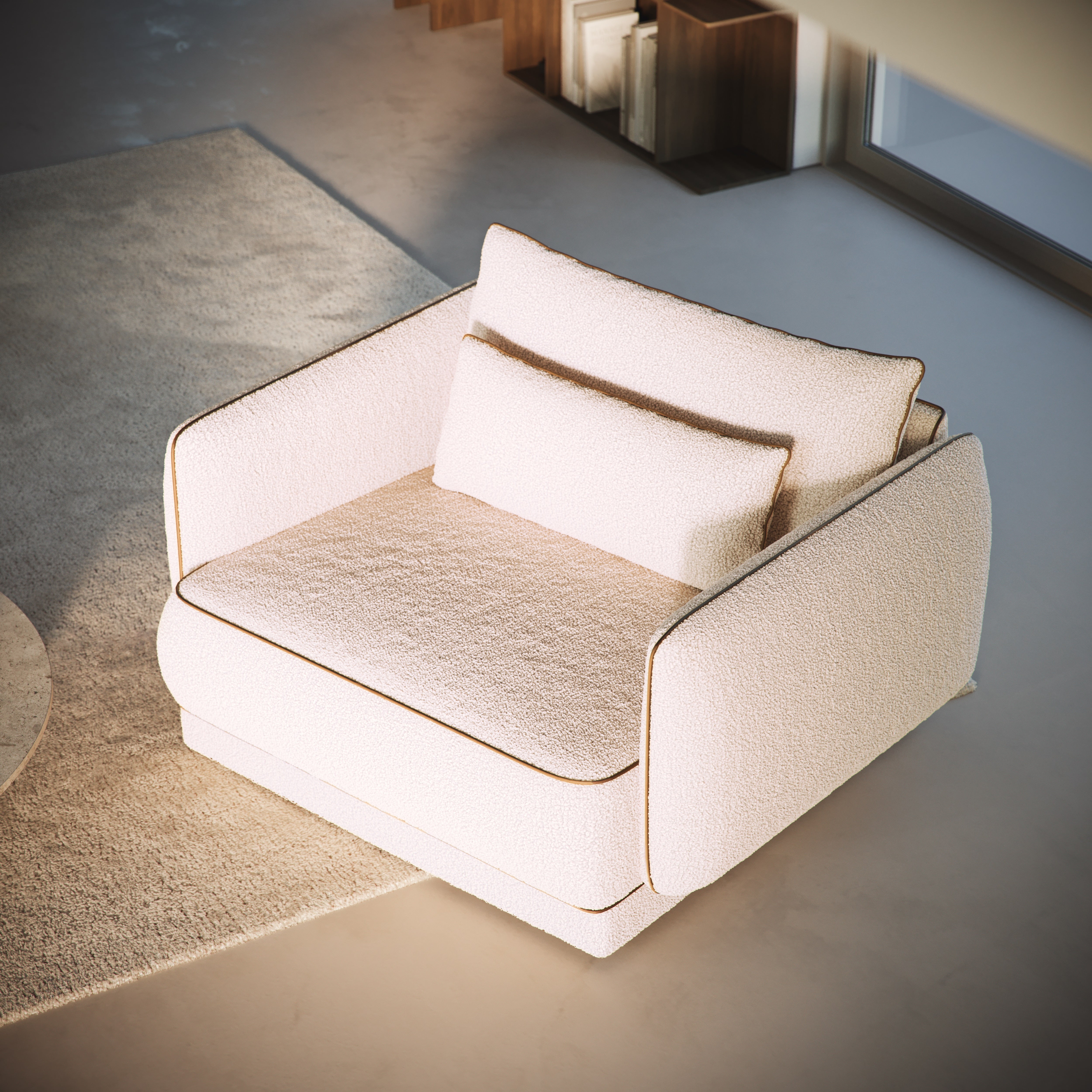 Fotelja Yves 140x100 cm, Materijal: Mogućnost izbora