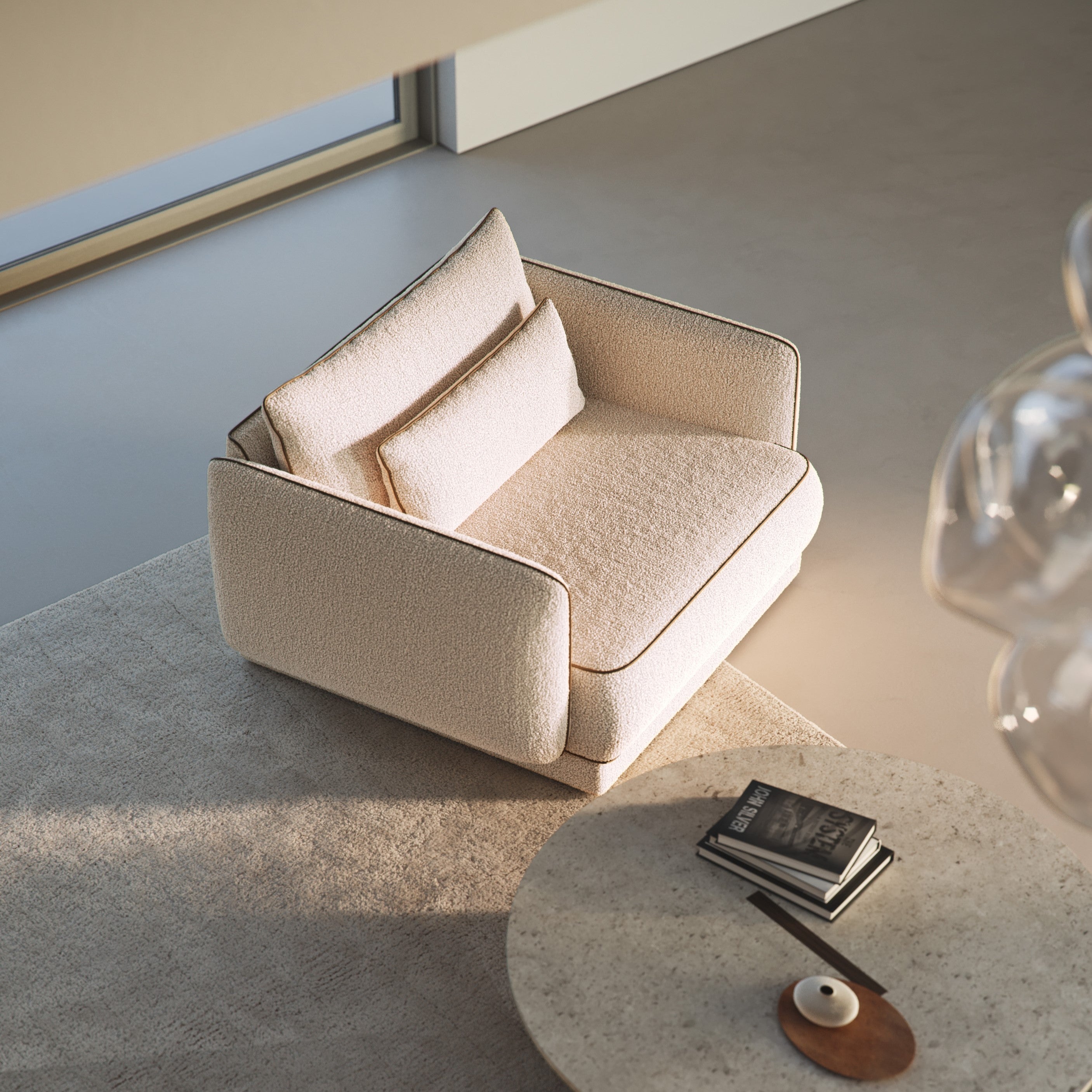 Fotelja Yves 140x100 cm, Materijal: Mogućnost izbora