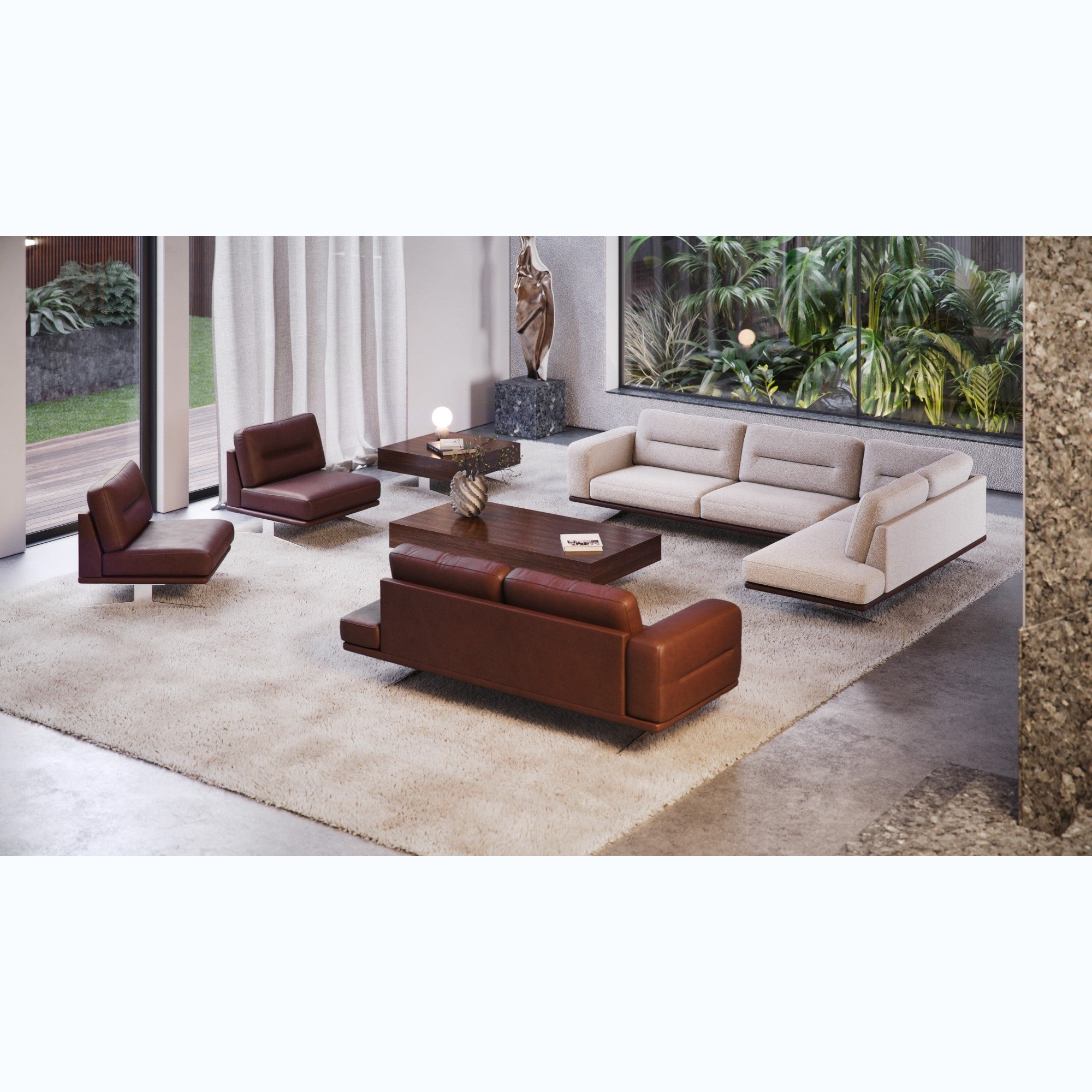 Kutna garnitura Bologna 315x207 cm, Materijal: Mogućnost izbora