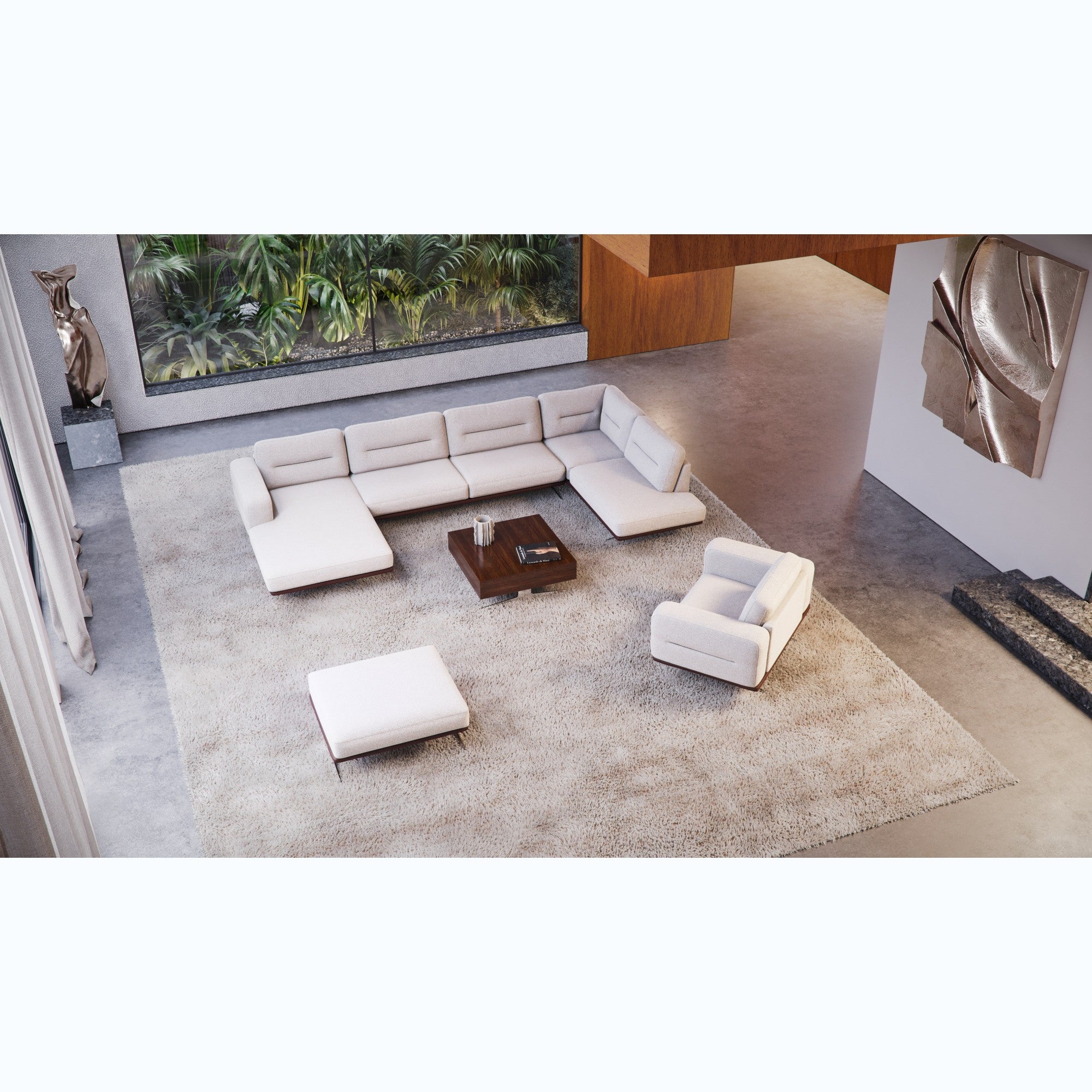 Tabure Bologna 100x90 cm, Materijal: Mogućnost izbora