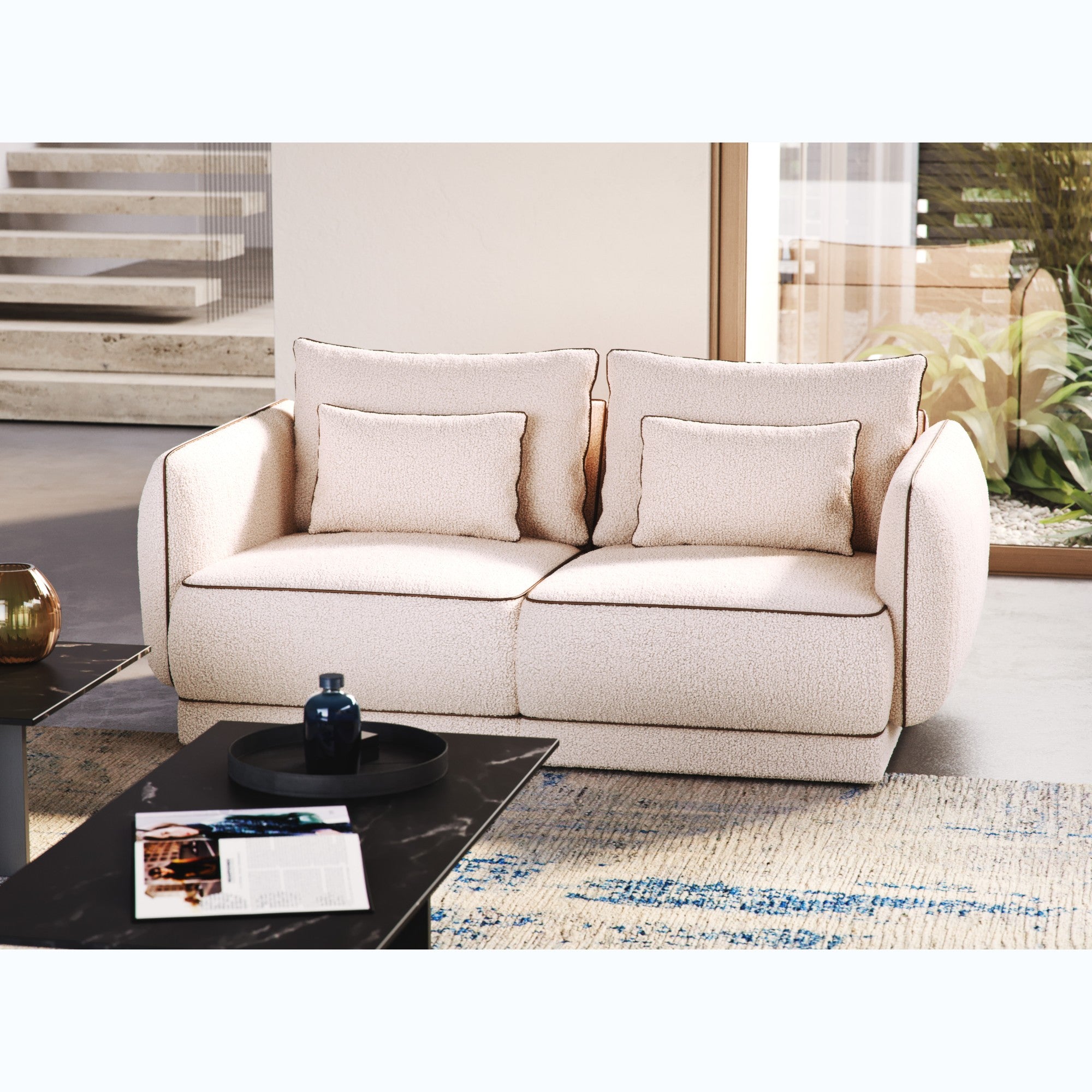 Sofa Yves 190x100 cm, Materijal: Mogućnost izbora