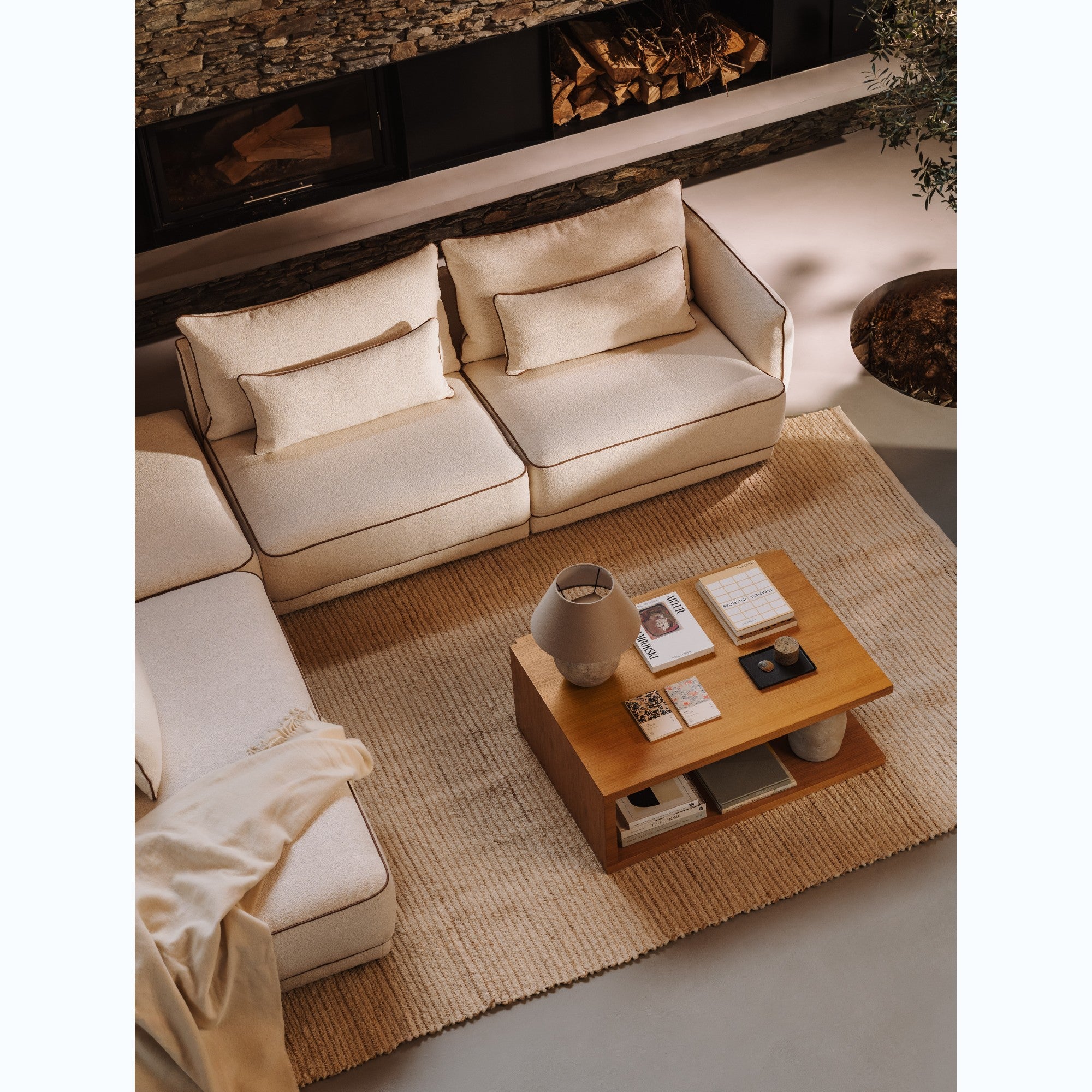 Modularna garnitura Yves 323x253 cm, Materijal: Mogućnost izbora