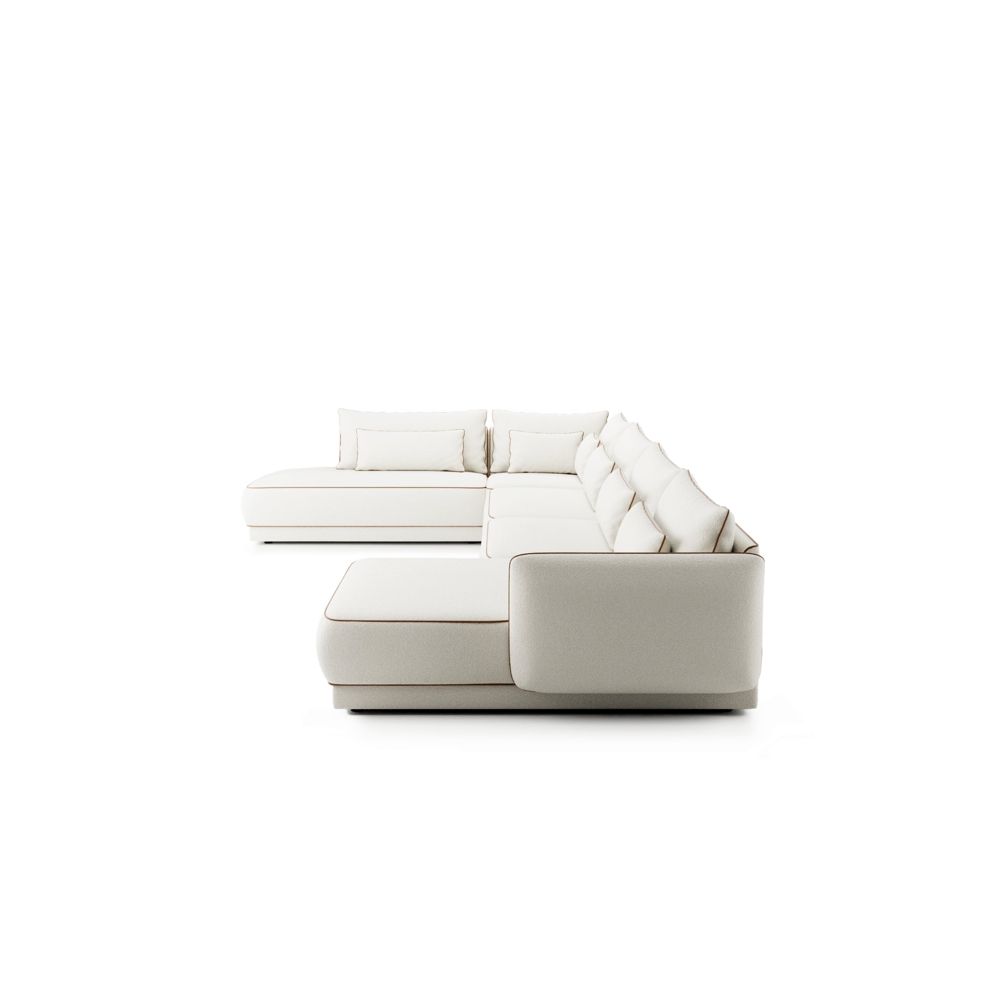 Kutna garnitura Yves 431x253 cm, Materijal: Mogućnost izbora