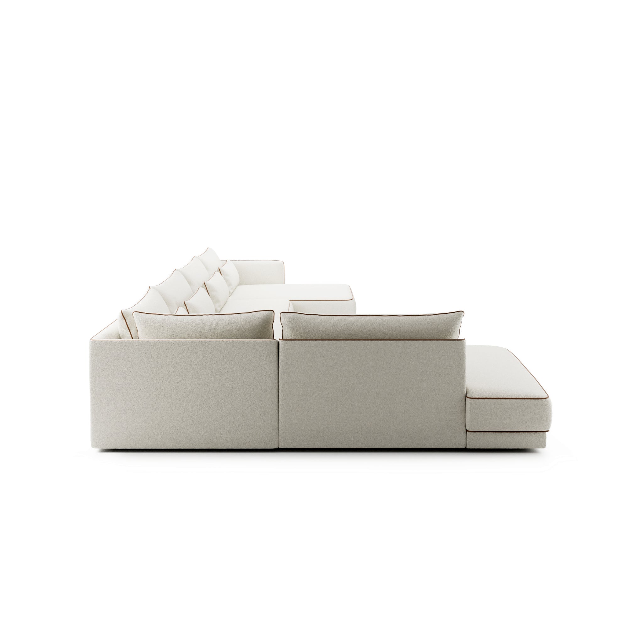 Kutna garnitura Yves 431x253 cm, Materijal: Mogućnost izbora
