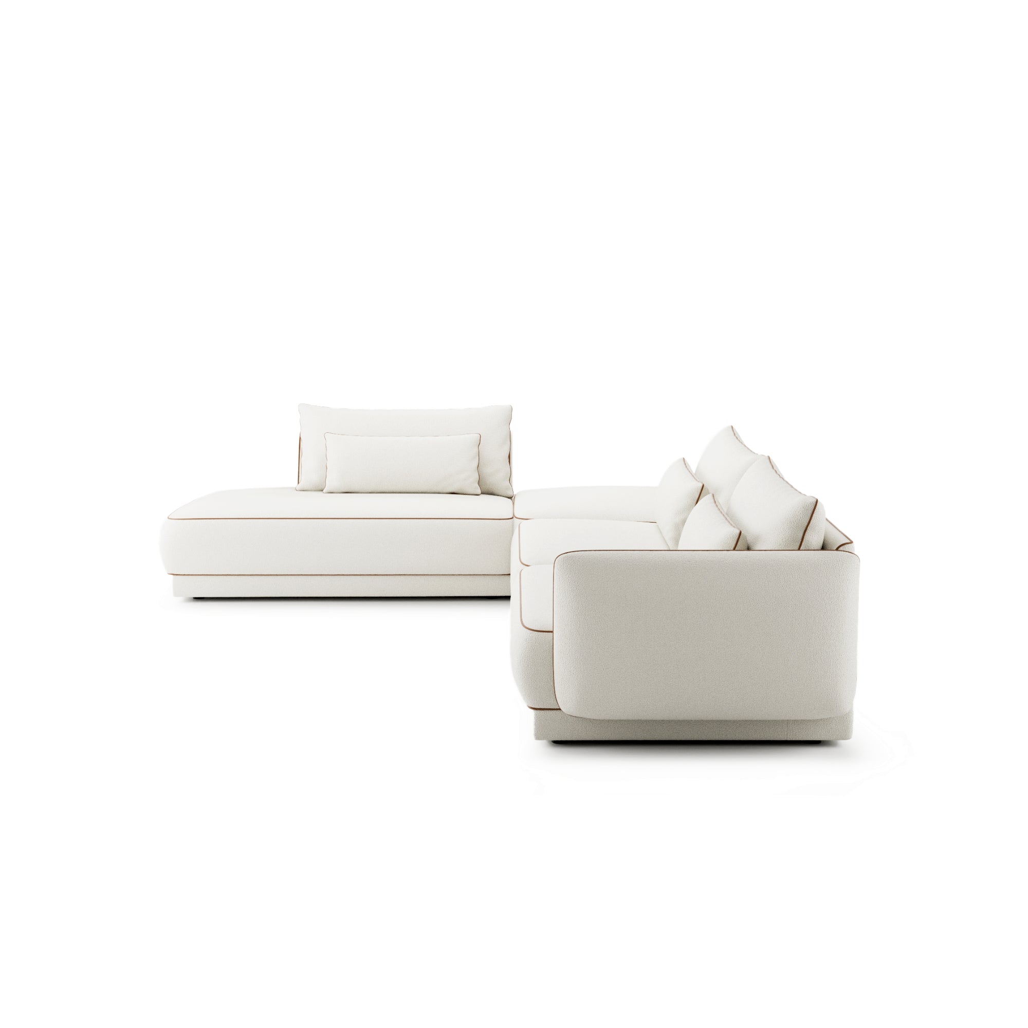 Modularna garnitura Yves 323x253 cm, Materijal: Mogućnost izbora