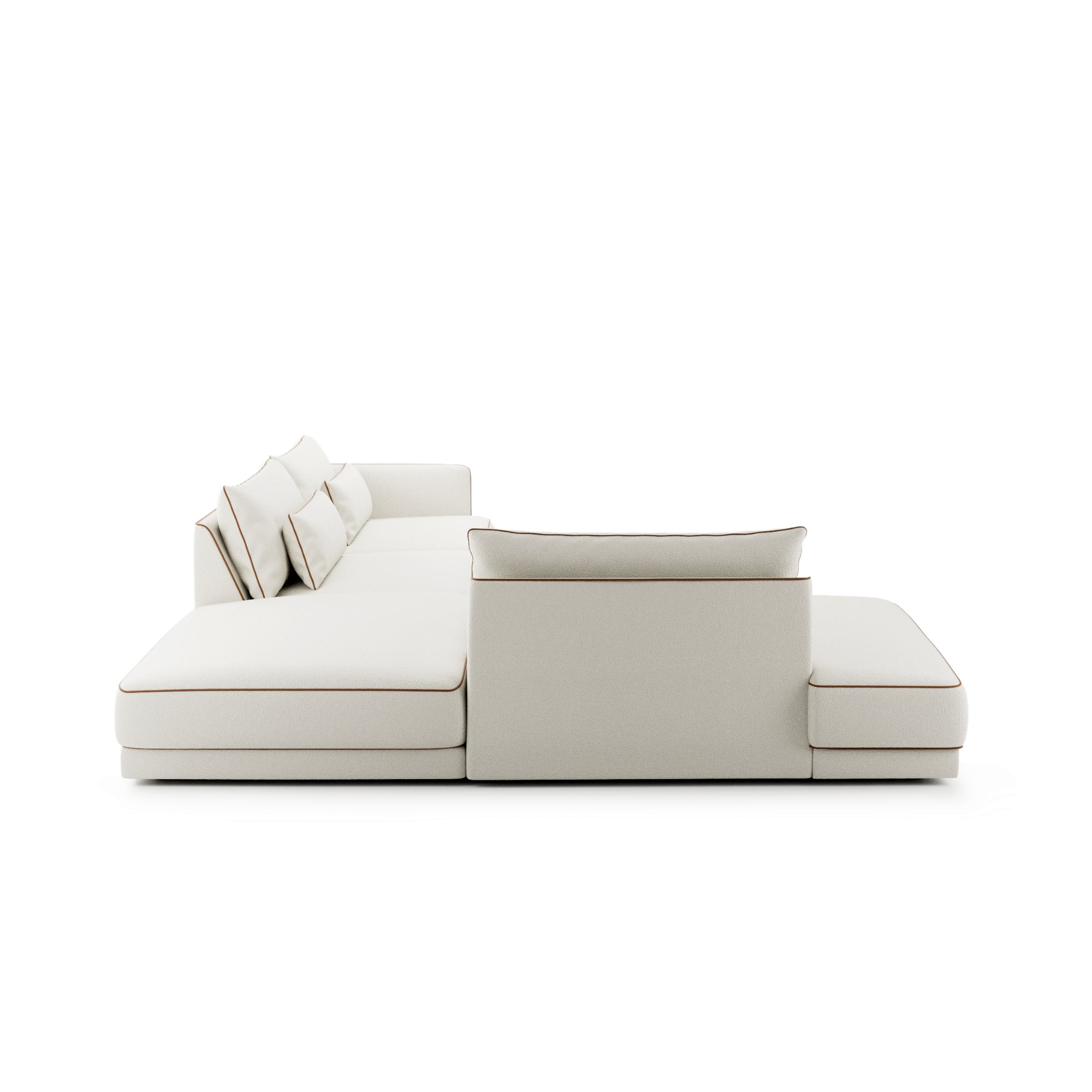 Modularna garnitura Yves 323x253 cm, Materijal: Mogućnost izbora