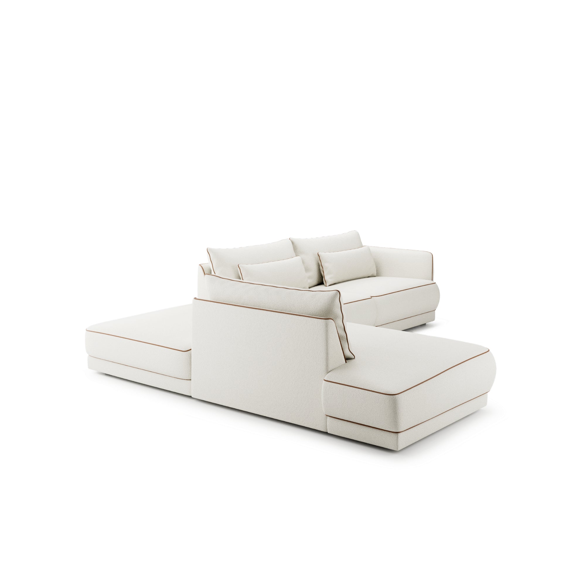 Modularna garnitura Yves 323x253 cm, Materijal: Mogućnost izbora