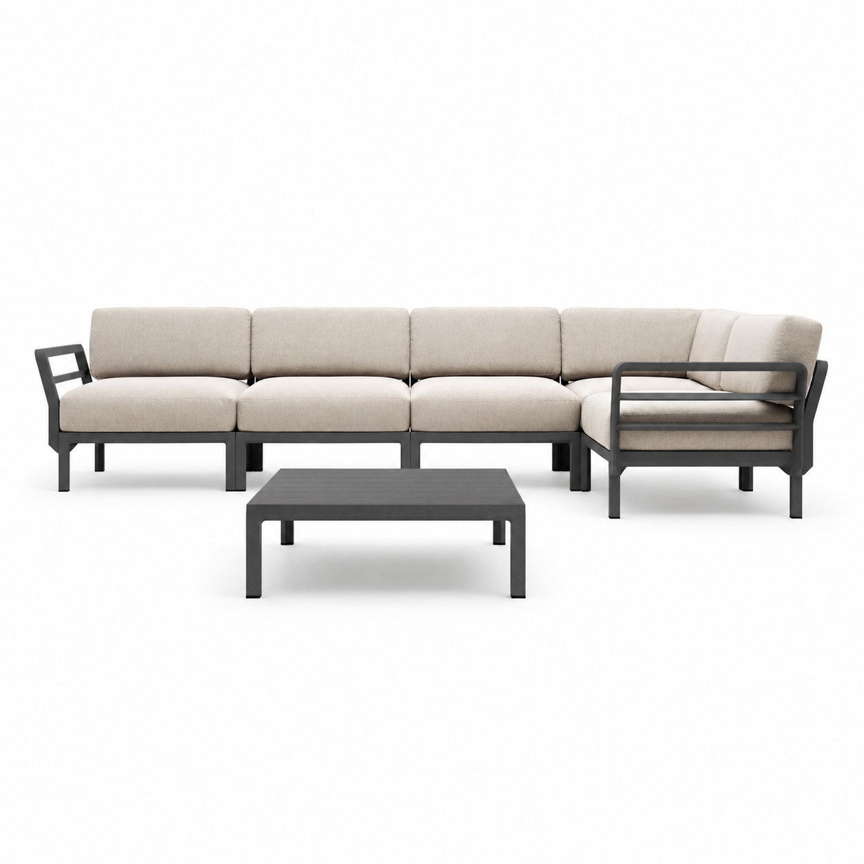 Outdoor kutna garnitura Maximo 344x184 cm Sa Stolićem BL