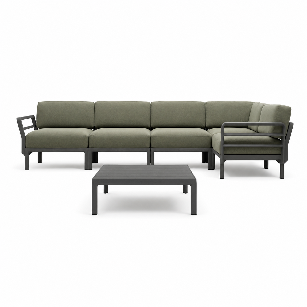 Outdoor kutna garnitura Maximo 344x184 cm Sa Stolićem BL