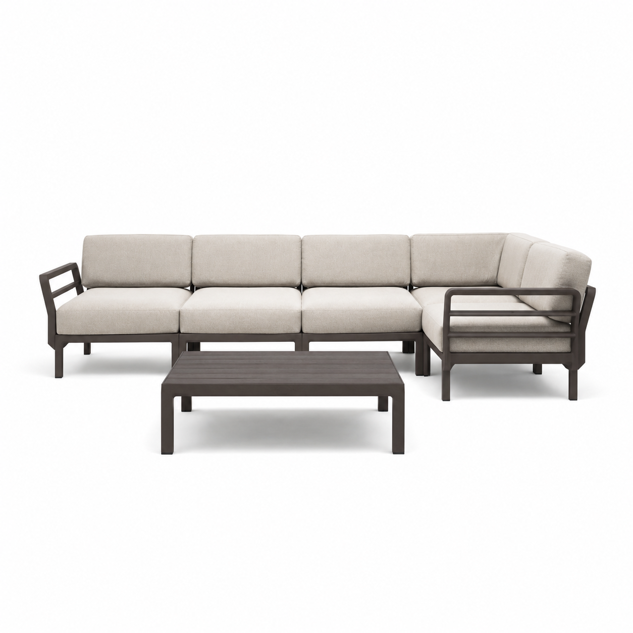 Outdoor kutna garnitura Maximo 344x184 cm Sa Stolićem BL