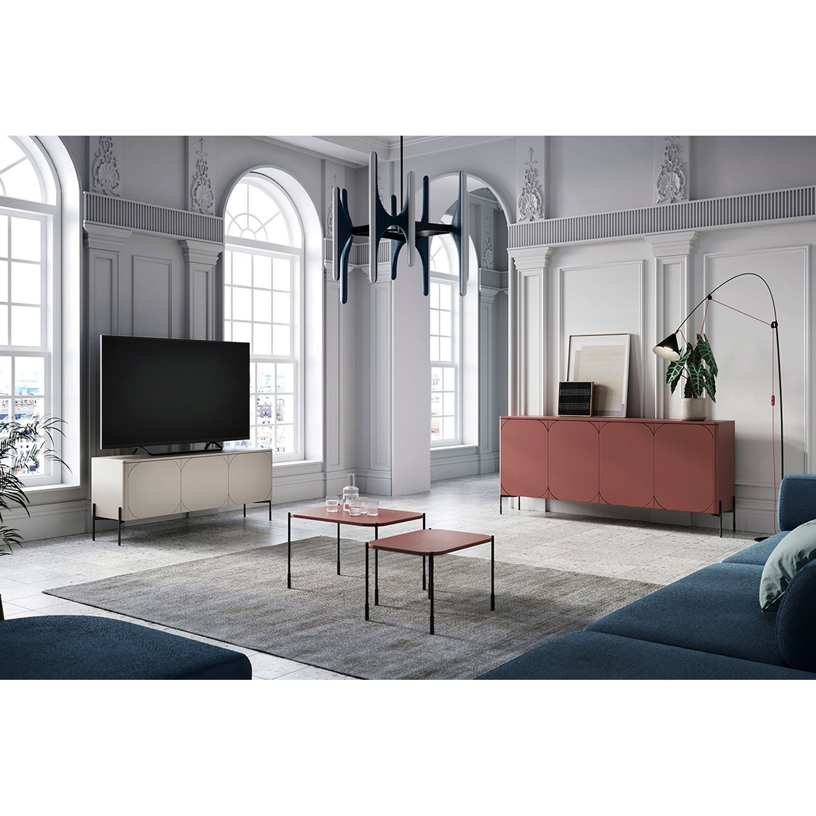 Klub stolić Sonatia 60cm, Materijal: MDF