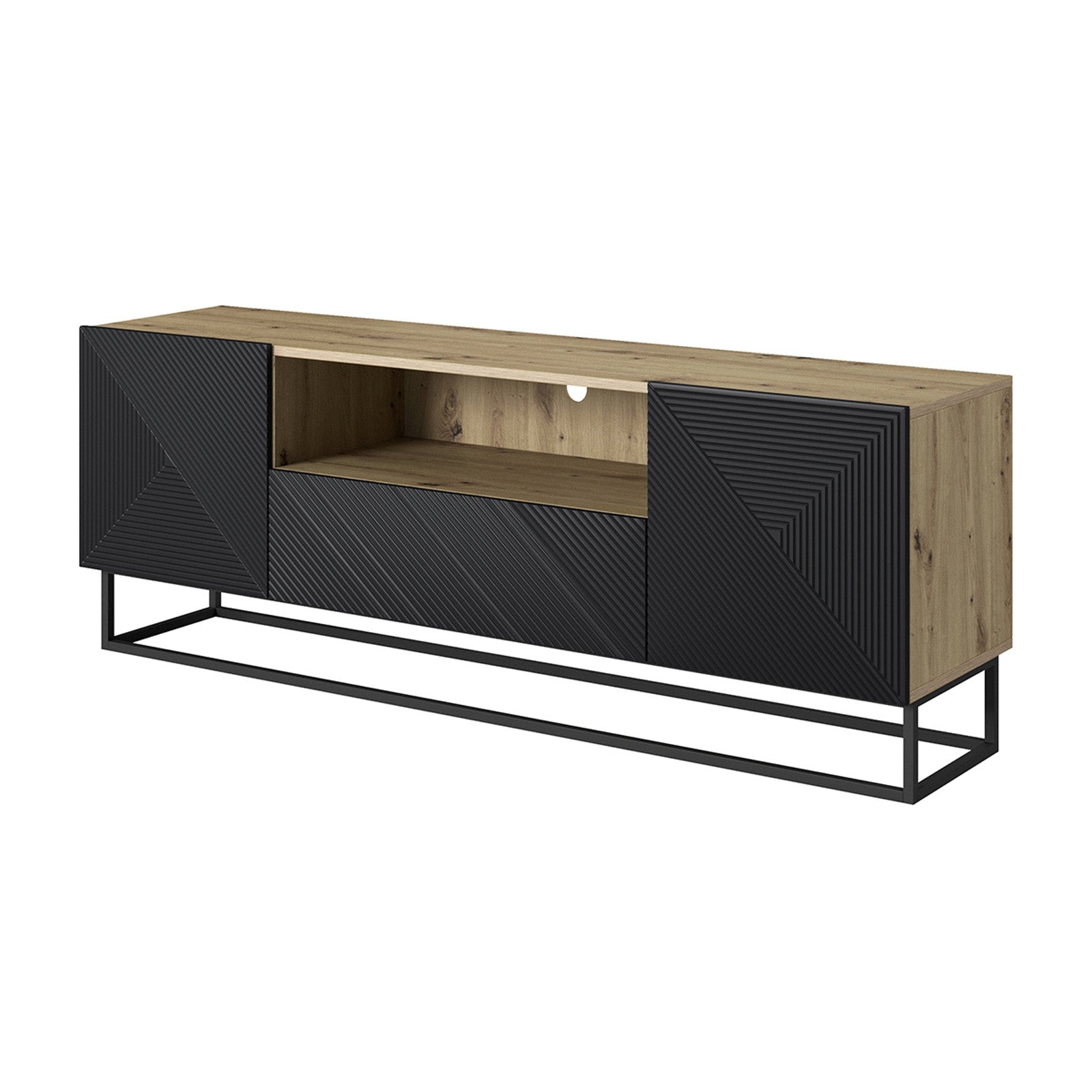 Komoda Asha 167cm, Materijal: hrast