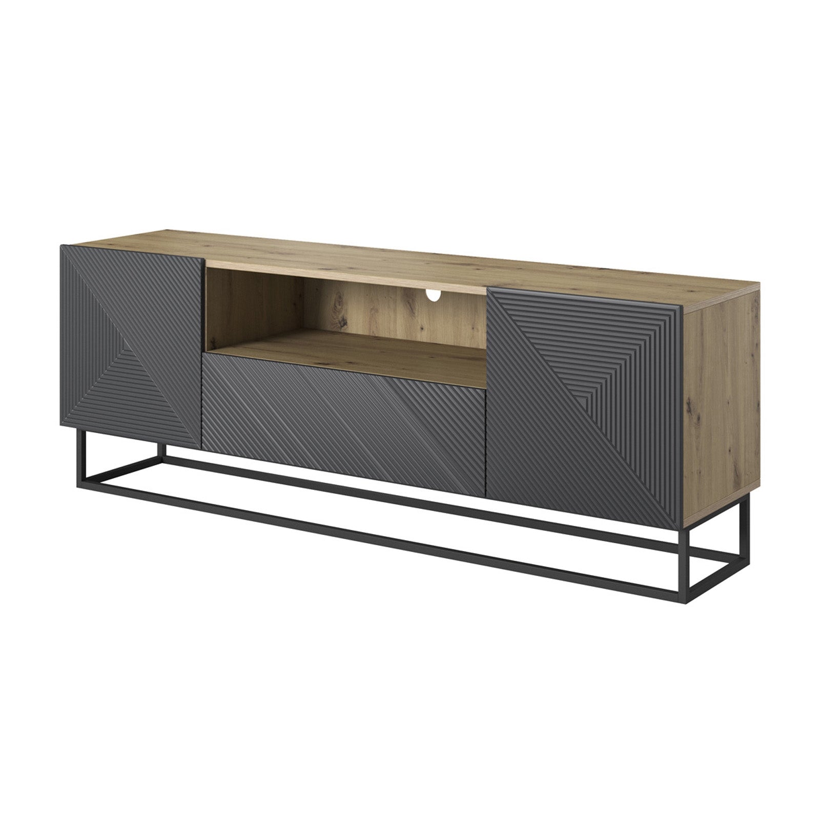 Komoda Asha 167cm, Materijal: hrast