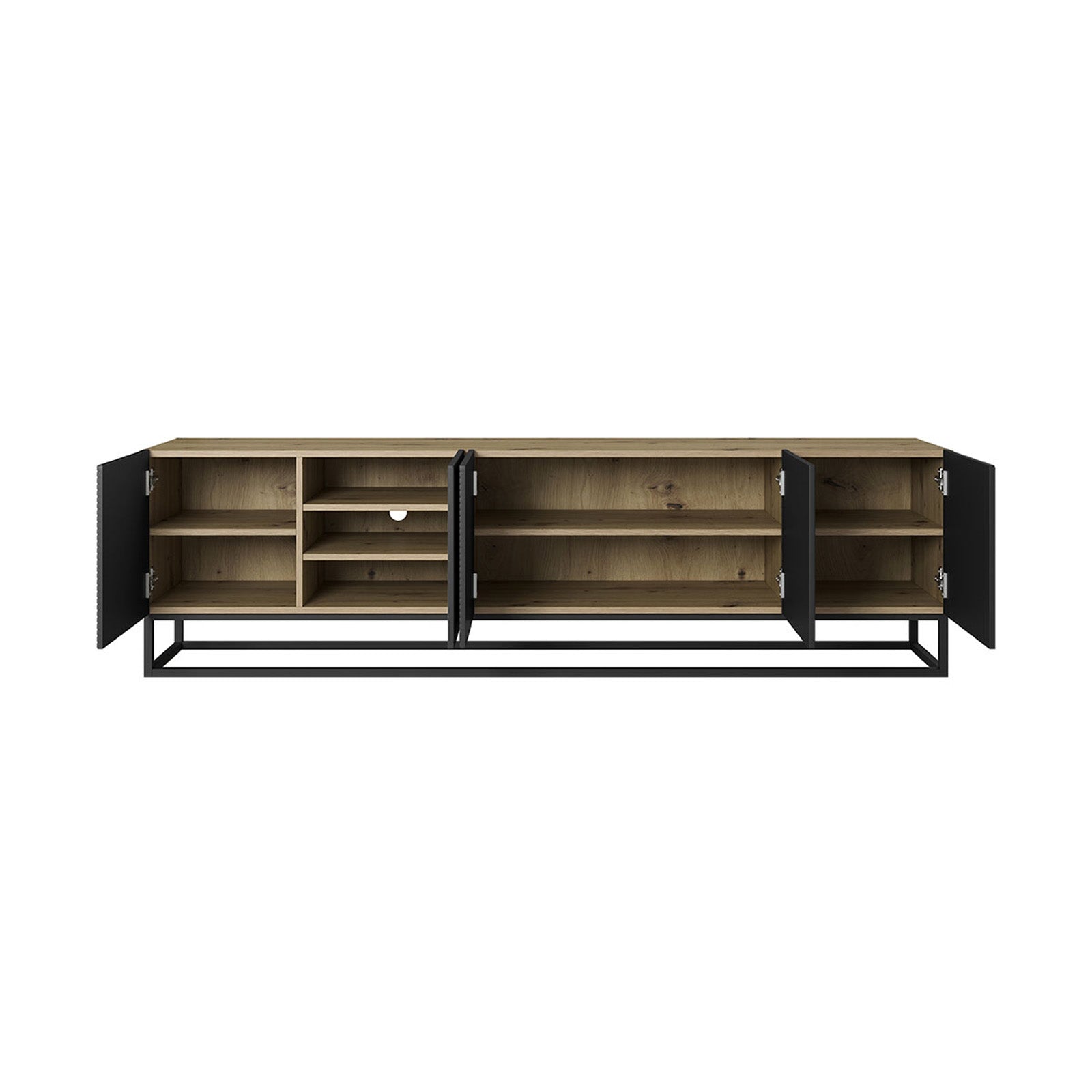 Komoda Asha 200cm, Materijal: hrast