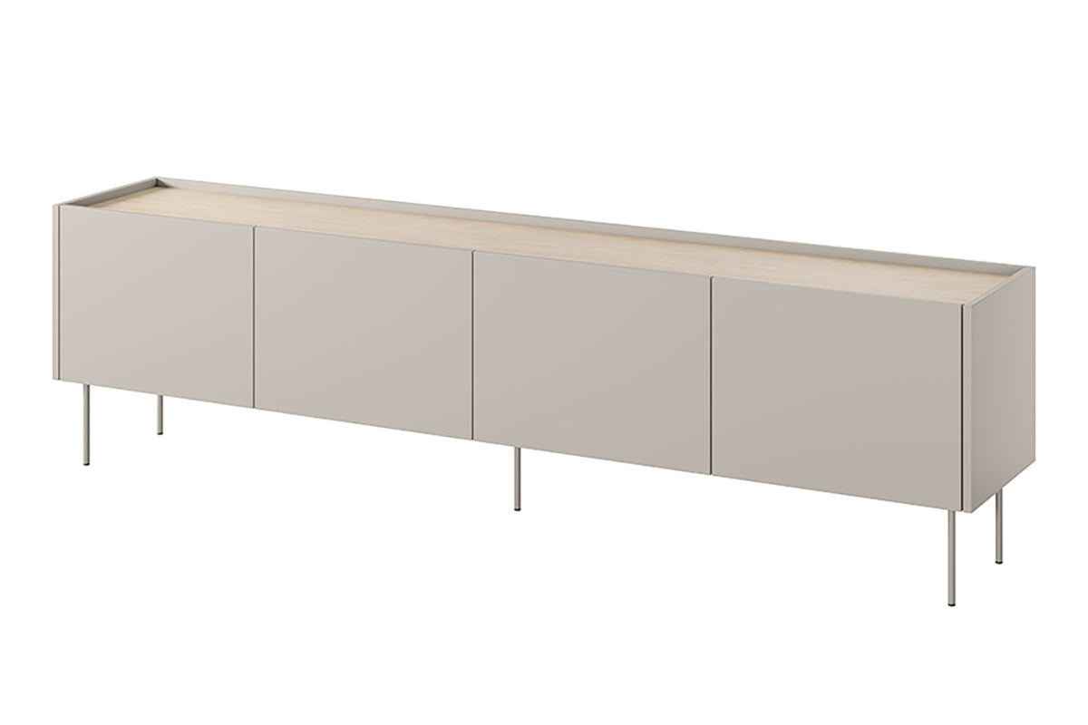 TV Komoda Desin 220cm, 4 vrata, Materijal: MDF