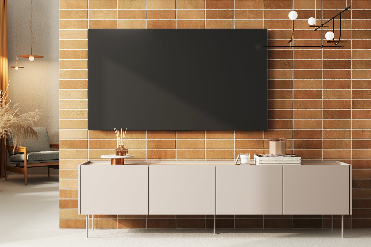TV Komoda Desin 220cm, 4 vrata, Materijal: MDF