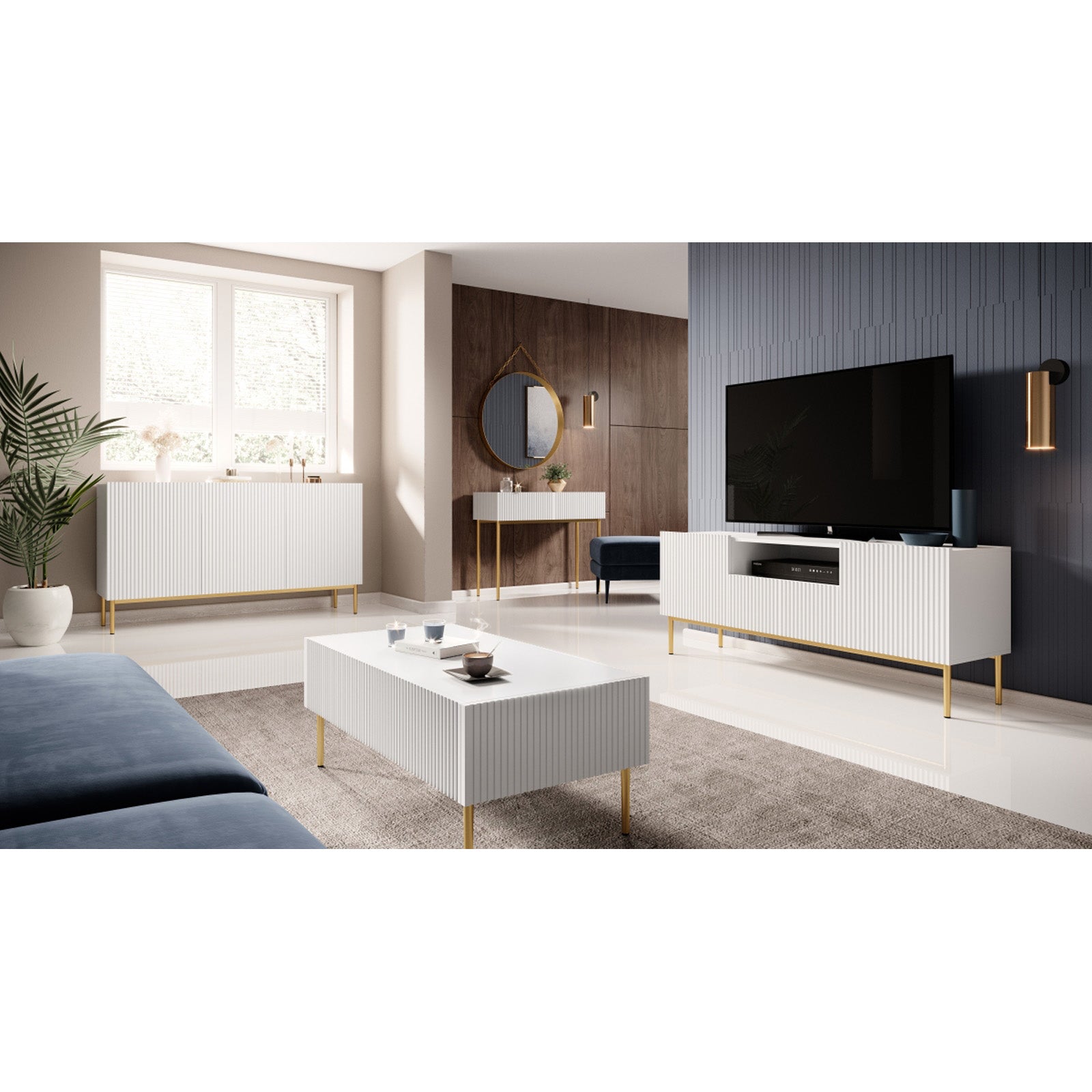 Komoda Nicole 150cm, Materijal: MDF