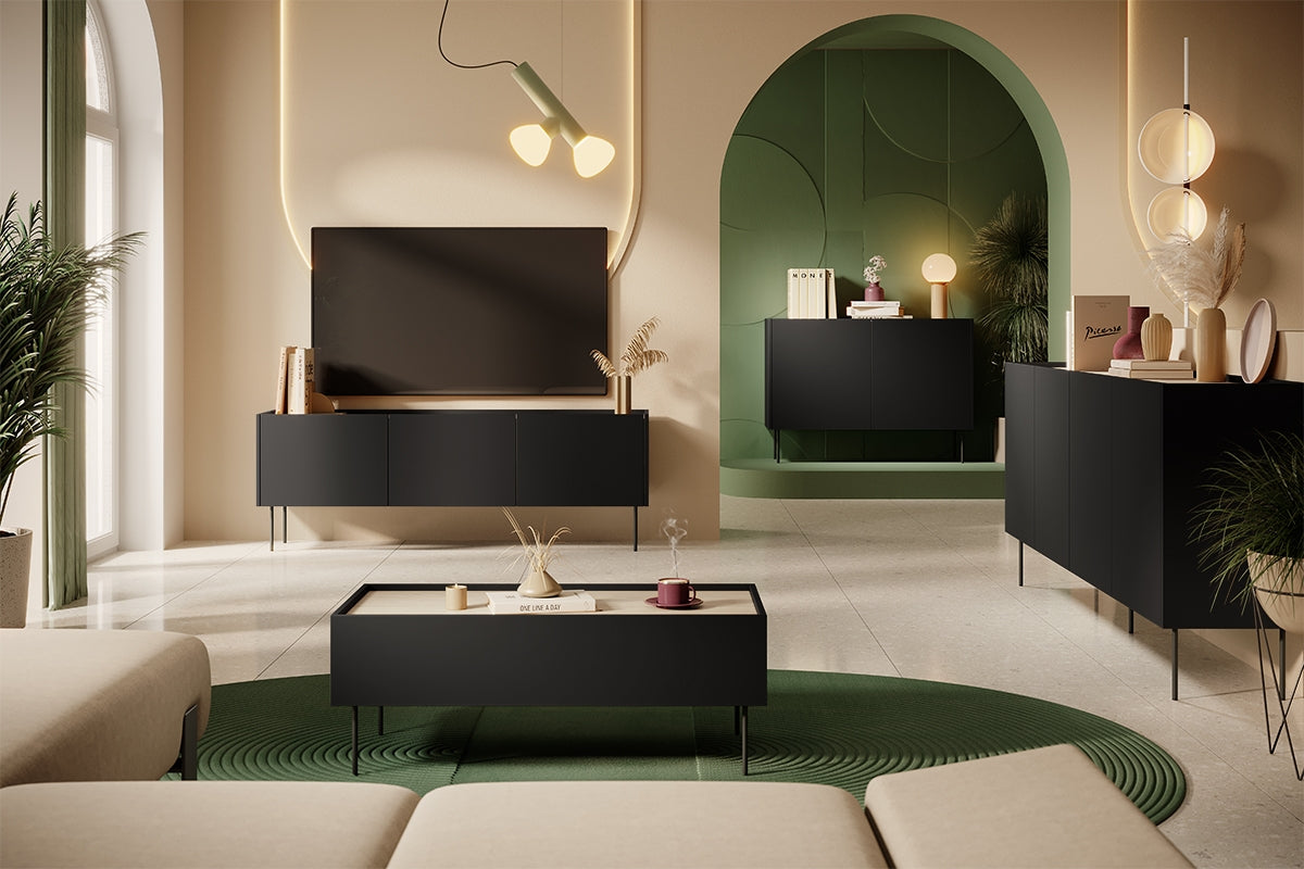 Komoda Desin 170cm, 3 vrata, Materijal: MDF