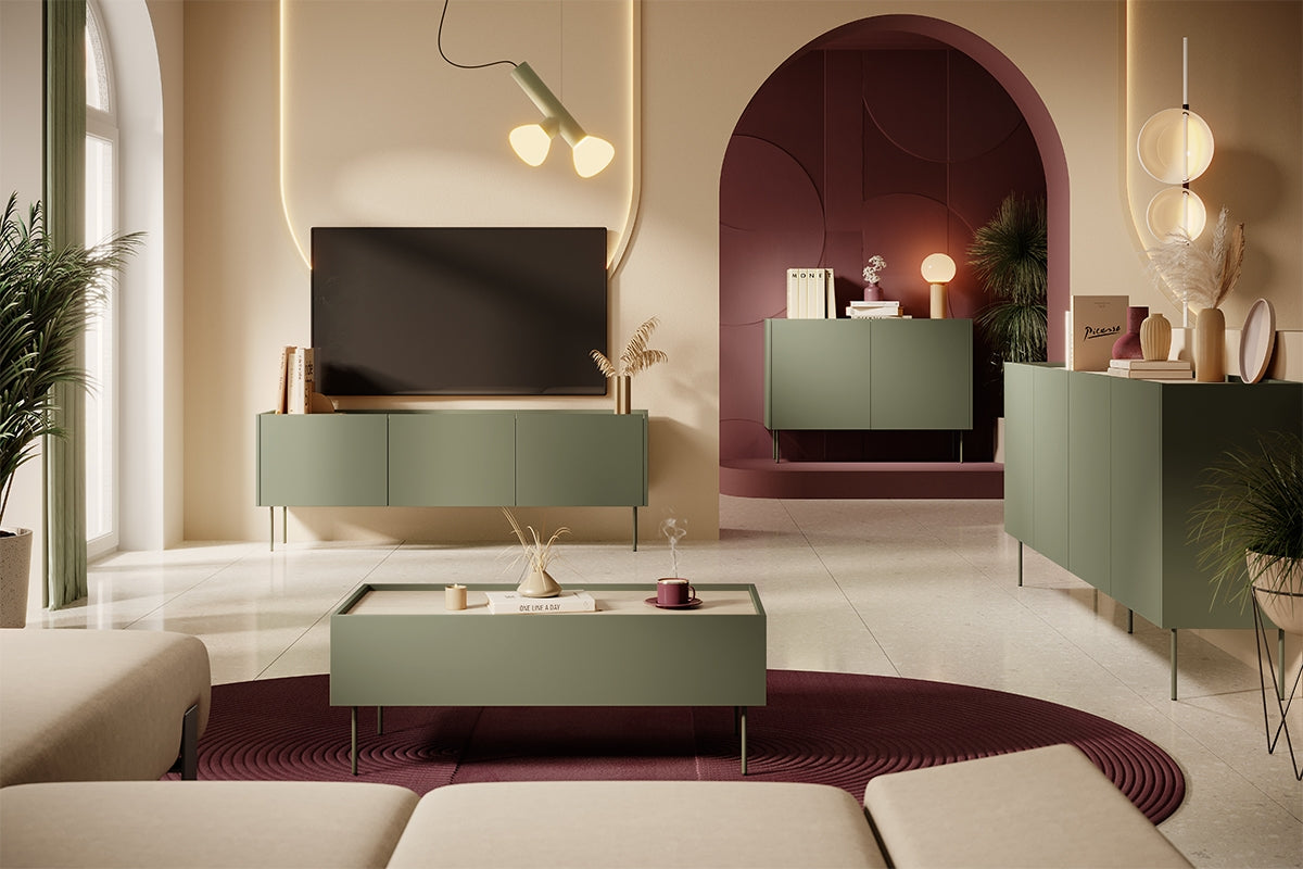 Komoda Desin 170cm, 3 vrata, Materijal: MDF