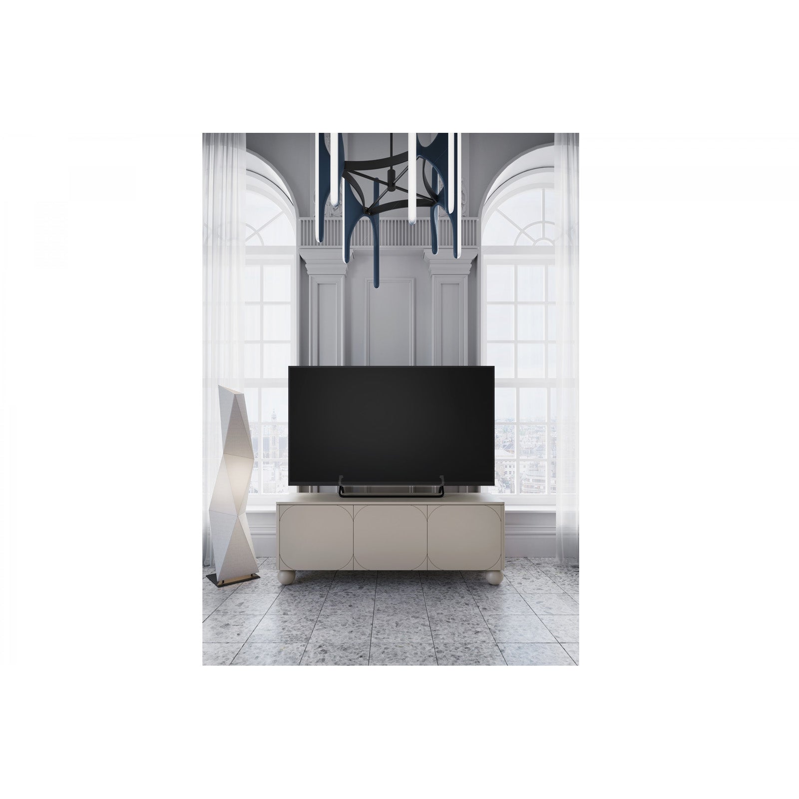 Komoda Sonatia 150cm, 3 vrata, Materijal: MDF