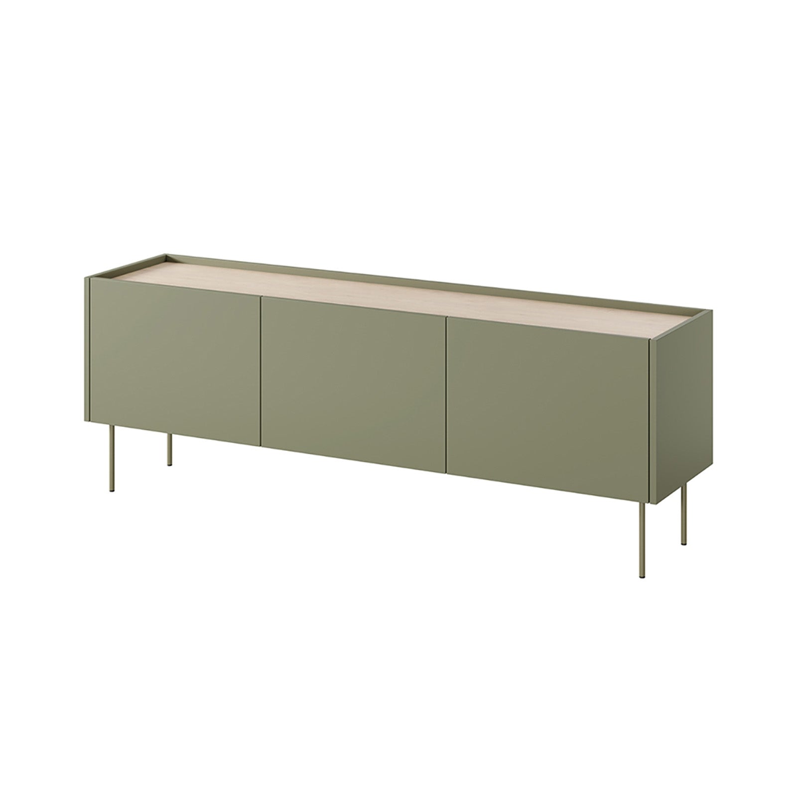 Komoda Desin 170cm, 3 vrata i 2 ladice, Materijal: MDF