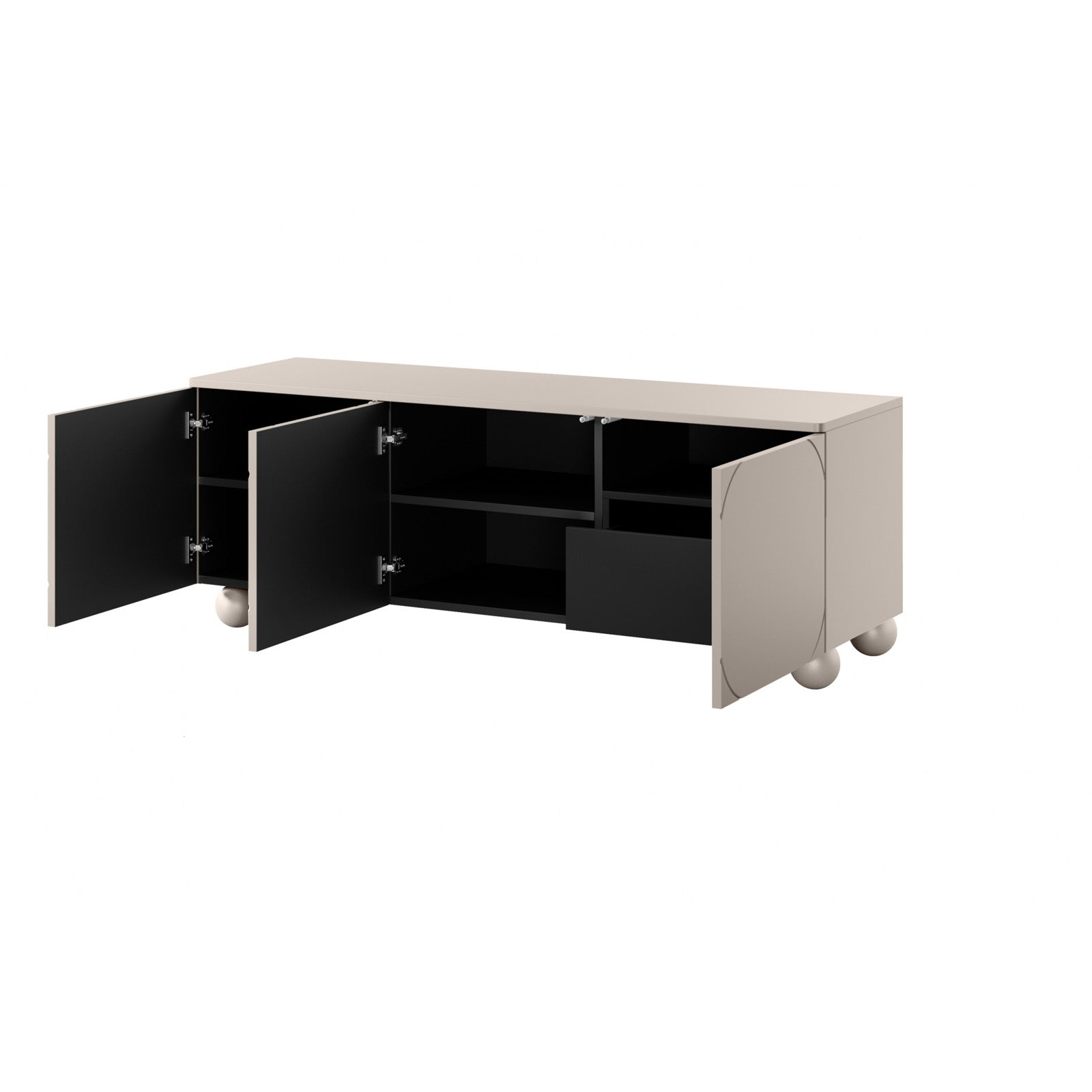 Komoda Sonatia 150cm, 3 vrata i 1 ladica, Materijal: MDF