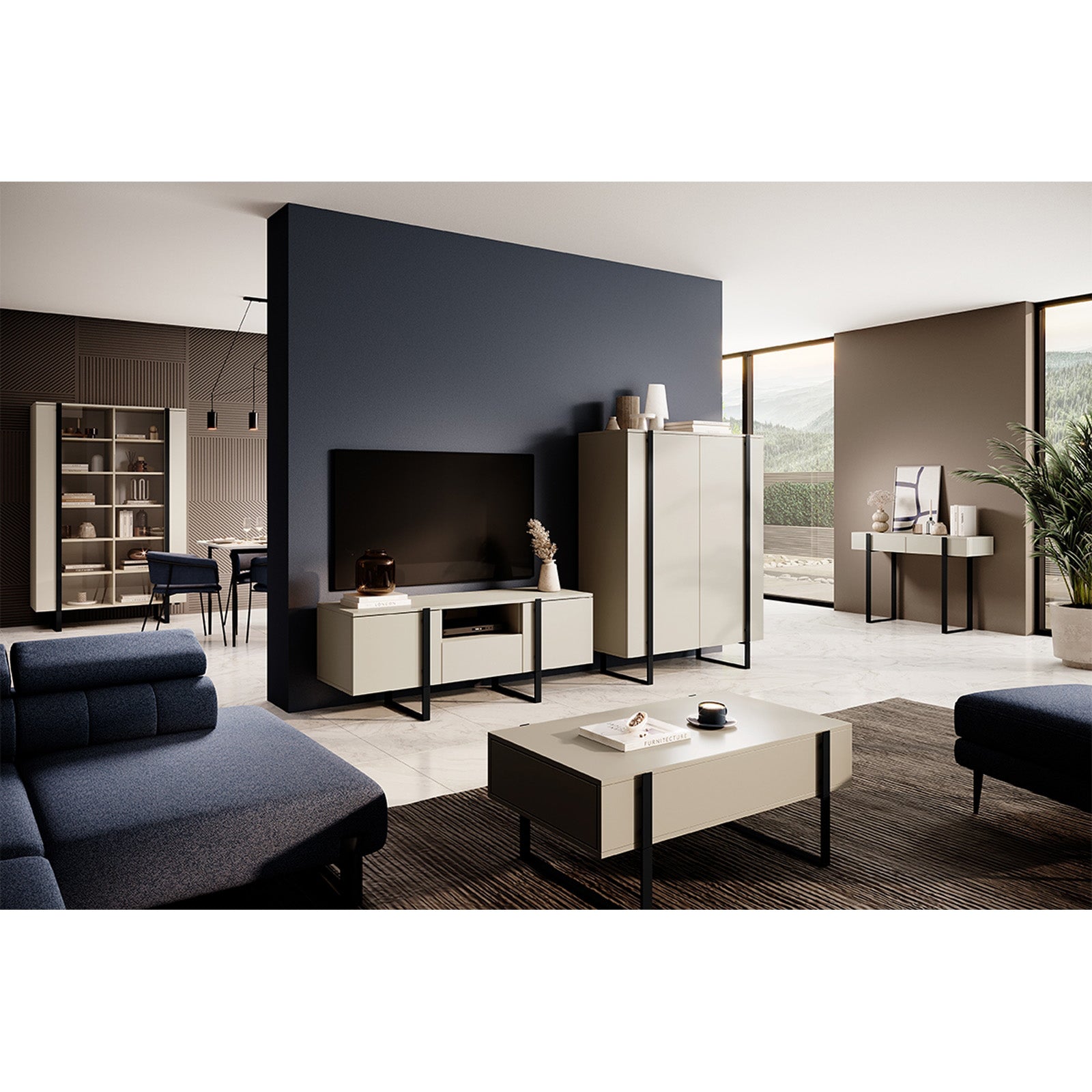 Komoda Verica 150cm, Materijal: Laminirana ploča