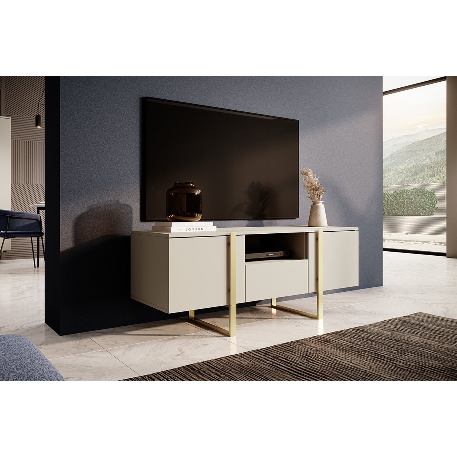 Komoda Verica 150cm, Materijal: Laminirana ploča