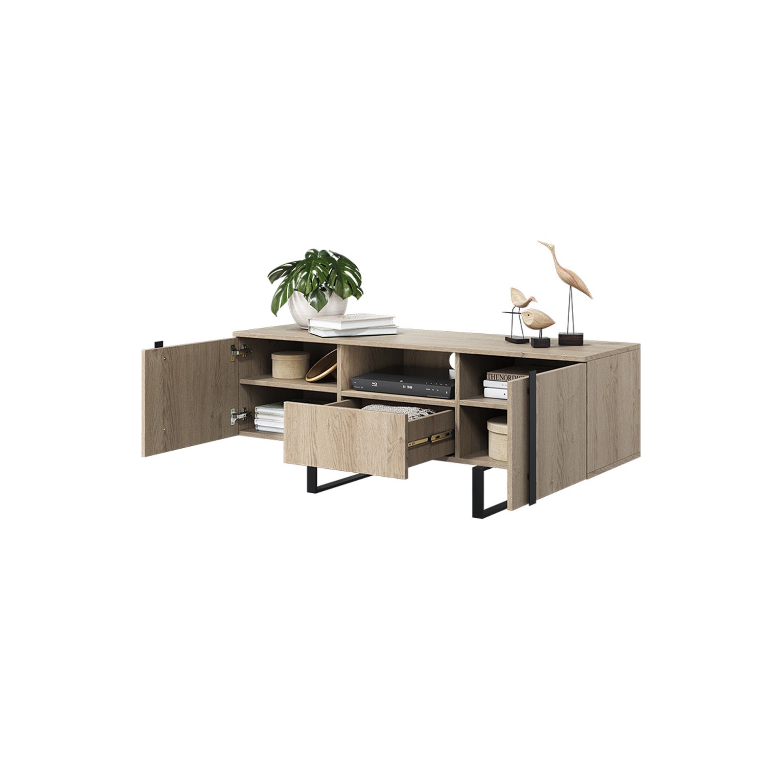 Komoda Verica 150cm, Materijal: Laminirana ploča