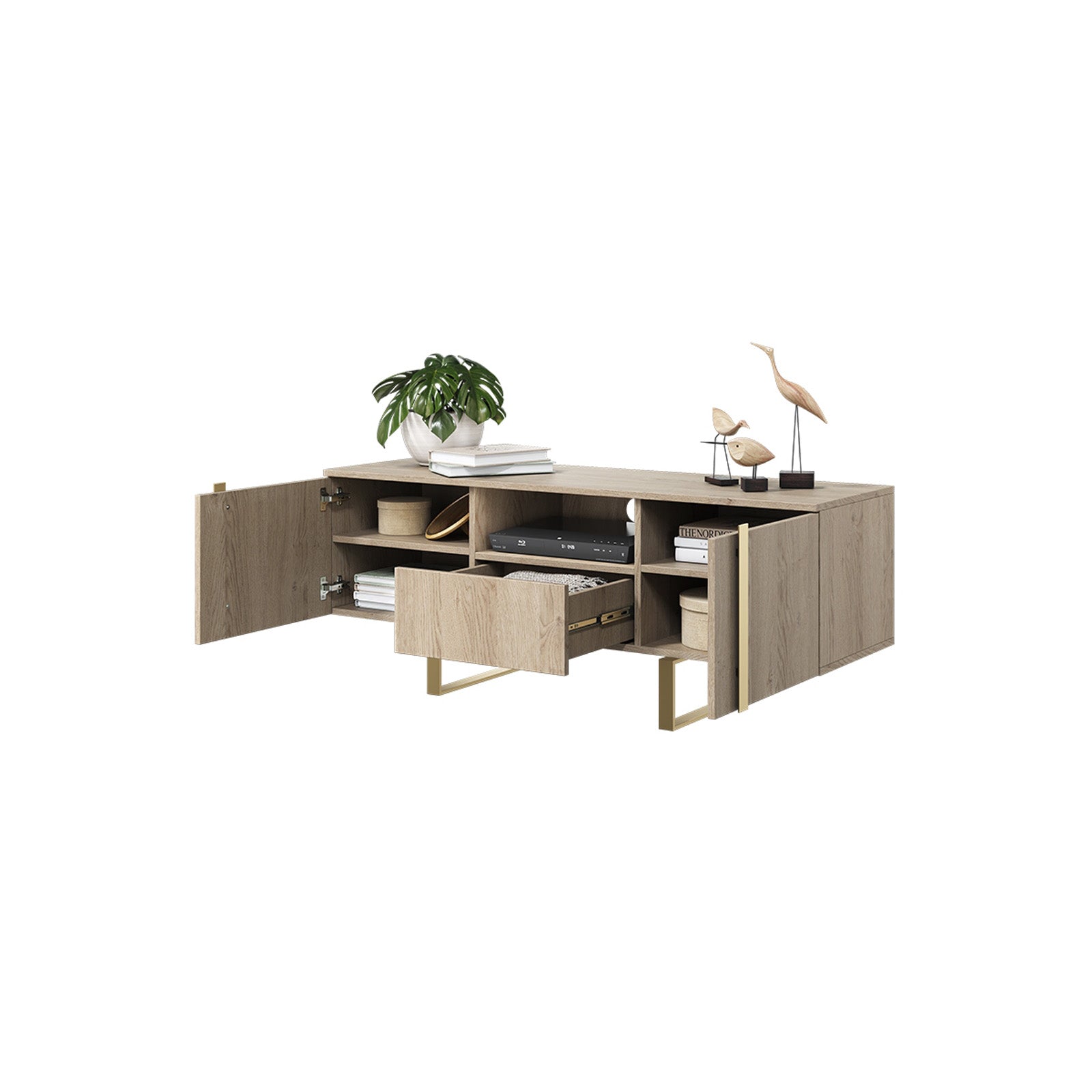 Komoda Verica 150cm, Materijal: Laminirana ploča