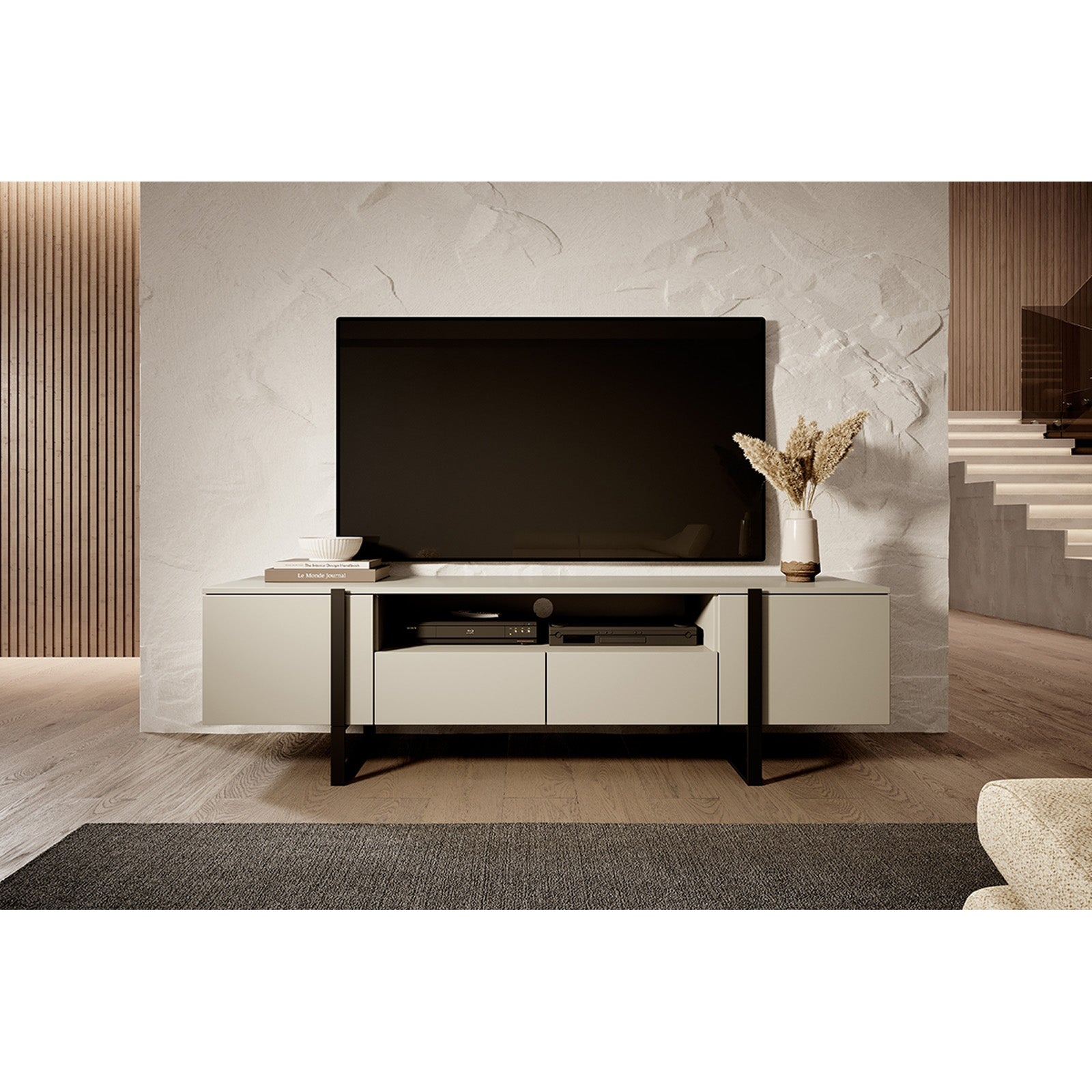 Komoda Verica 200cm, Materijal: Laminirana ploča