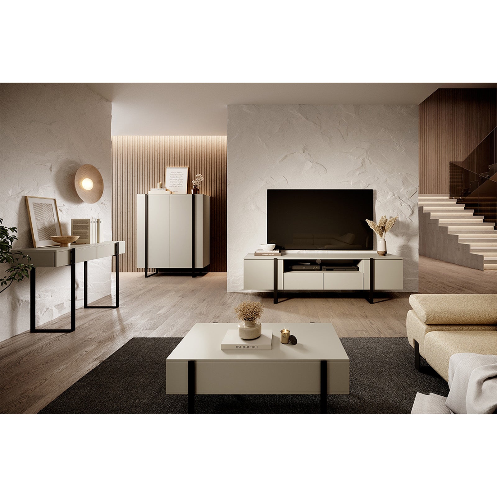 Komoda Verica 200cm, Materijal: Laminirana ploča