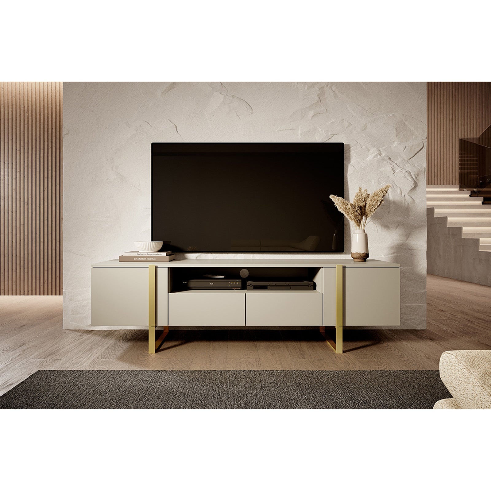 Komoda Verica 200cm, Materijal: Laminirana ploča