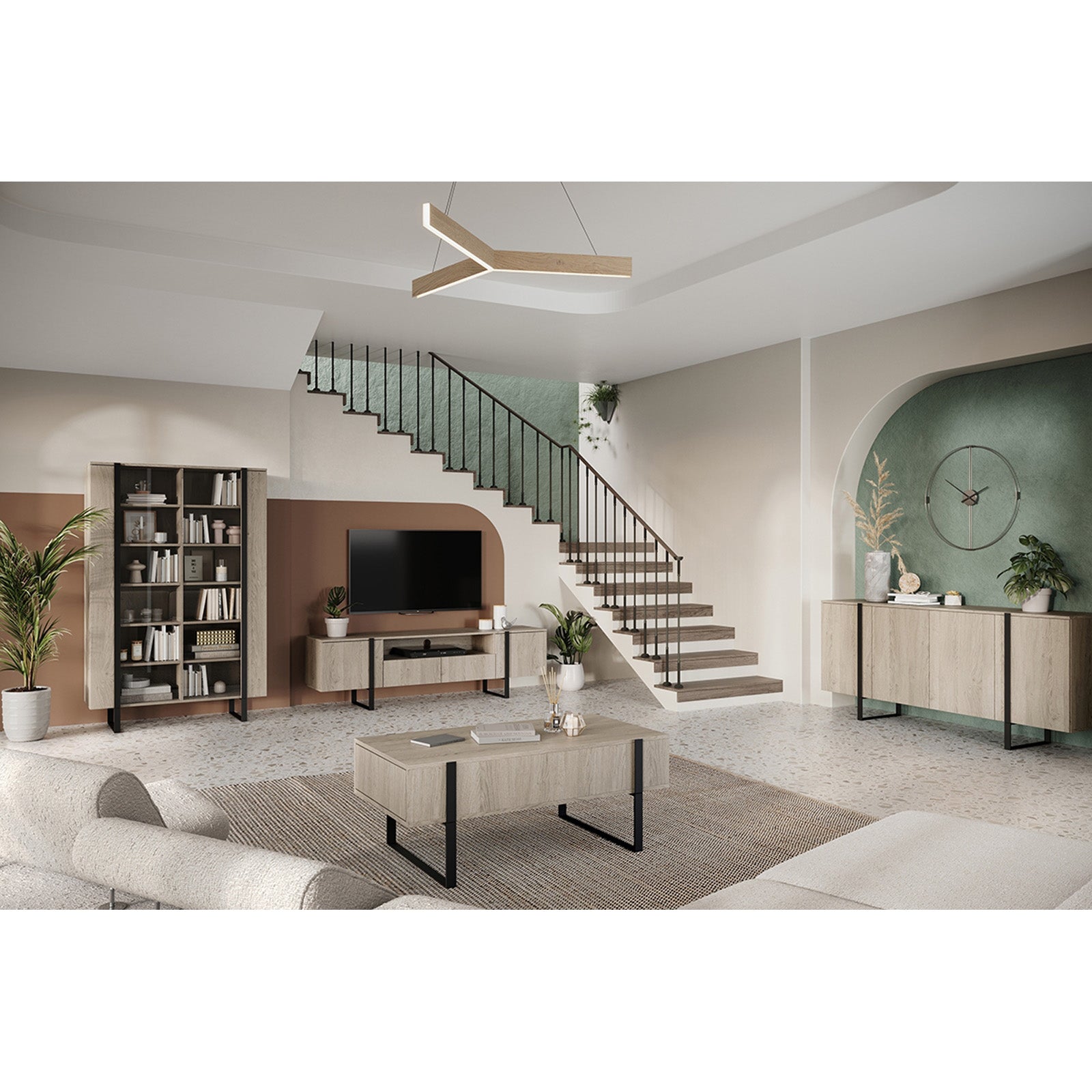 Komoda Verica 200cm, Materijal: Laminirana ploča